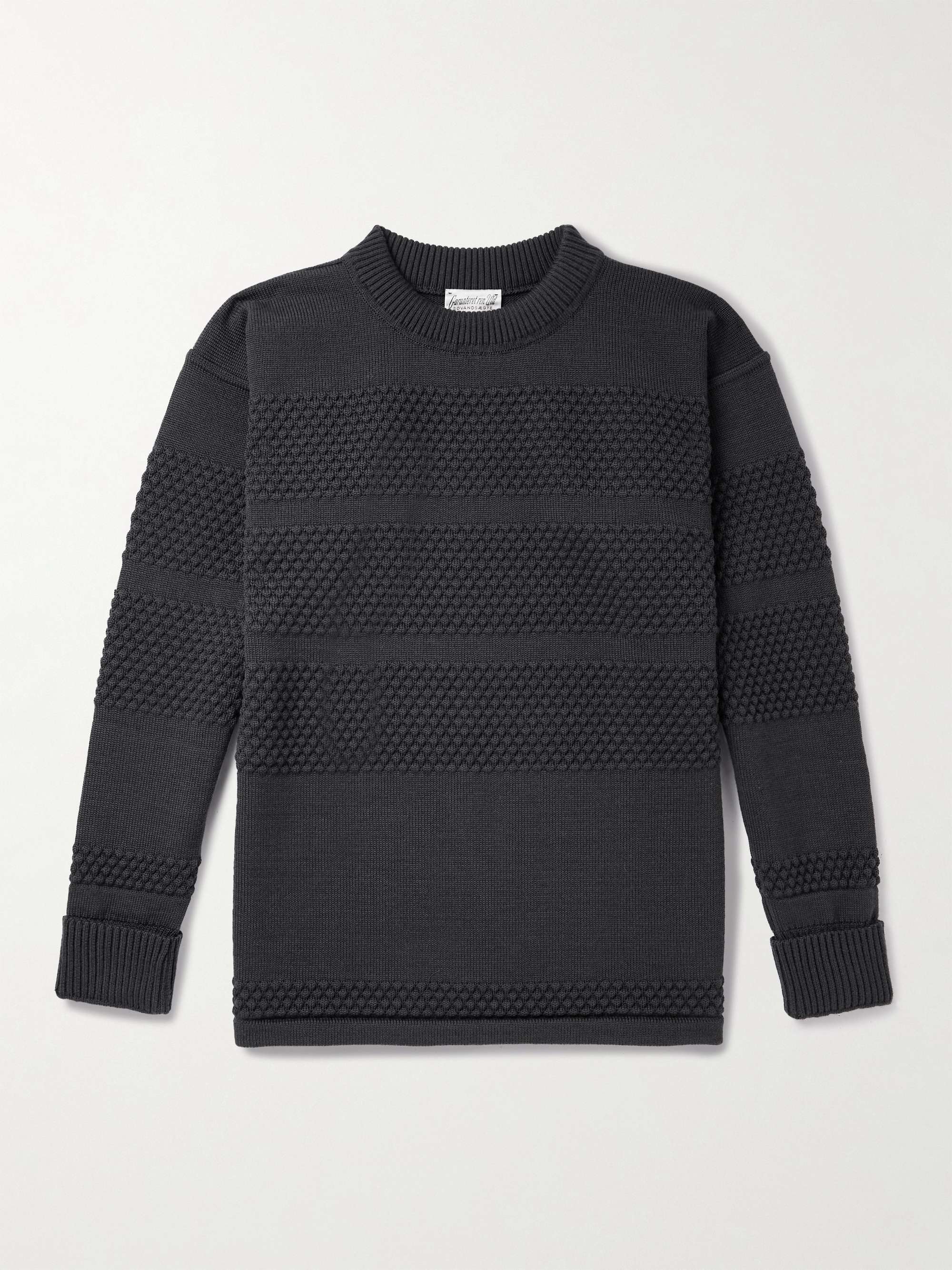 S.N.S. HERNING Fisherman Wool Sweater for Men | MR PORTER