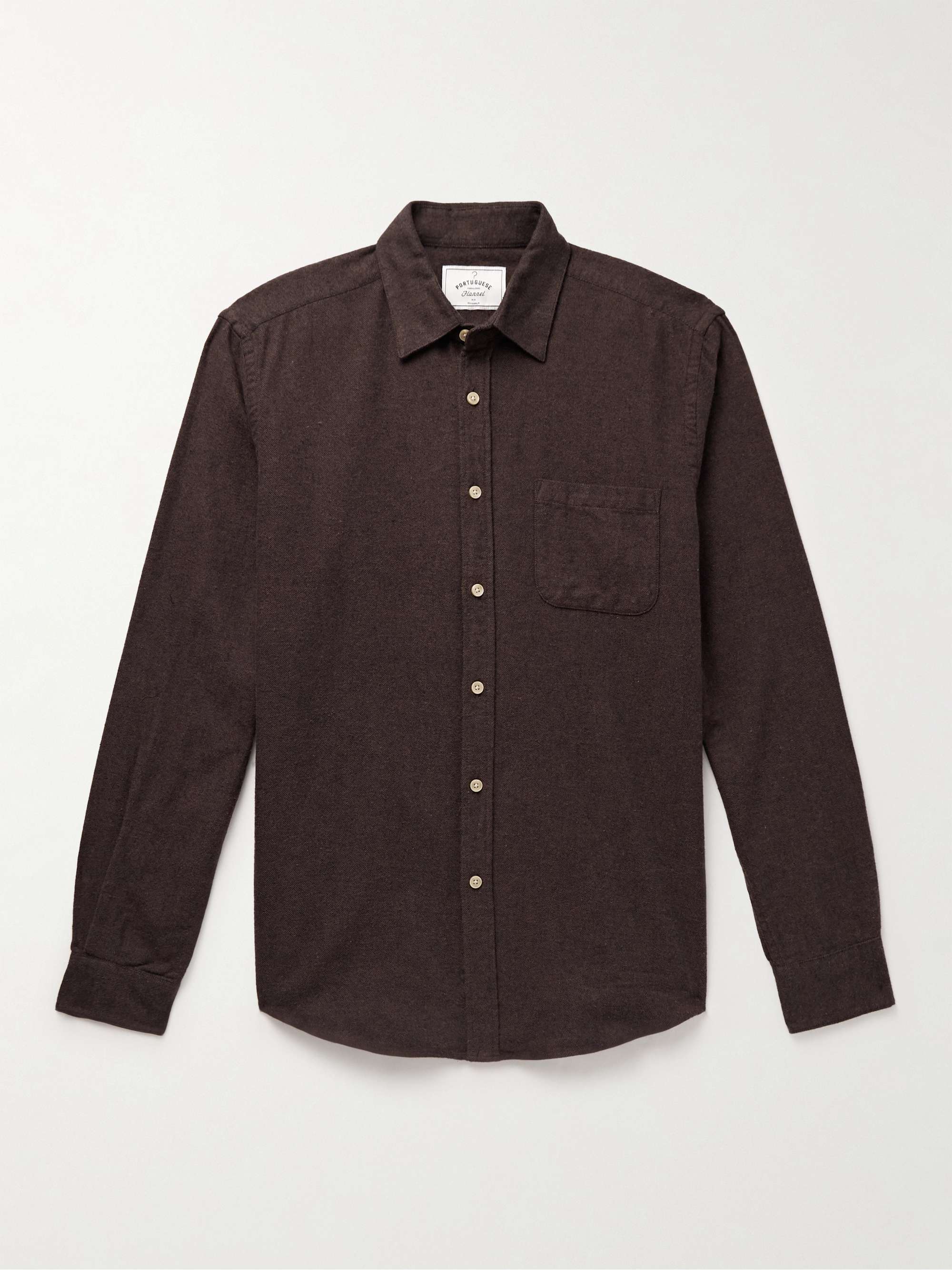 PORTUGUESE FLANNEL Teca Cotton-Flannel Shirt for Men | MR PORTER