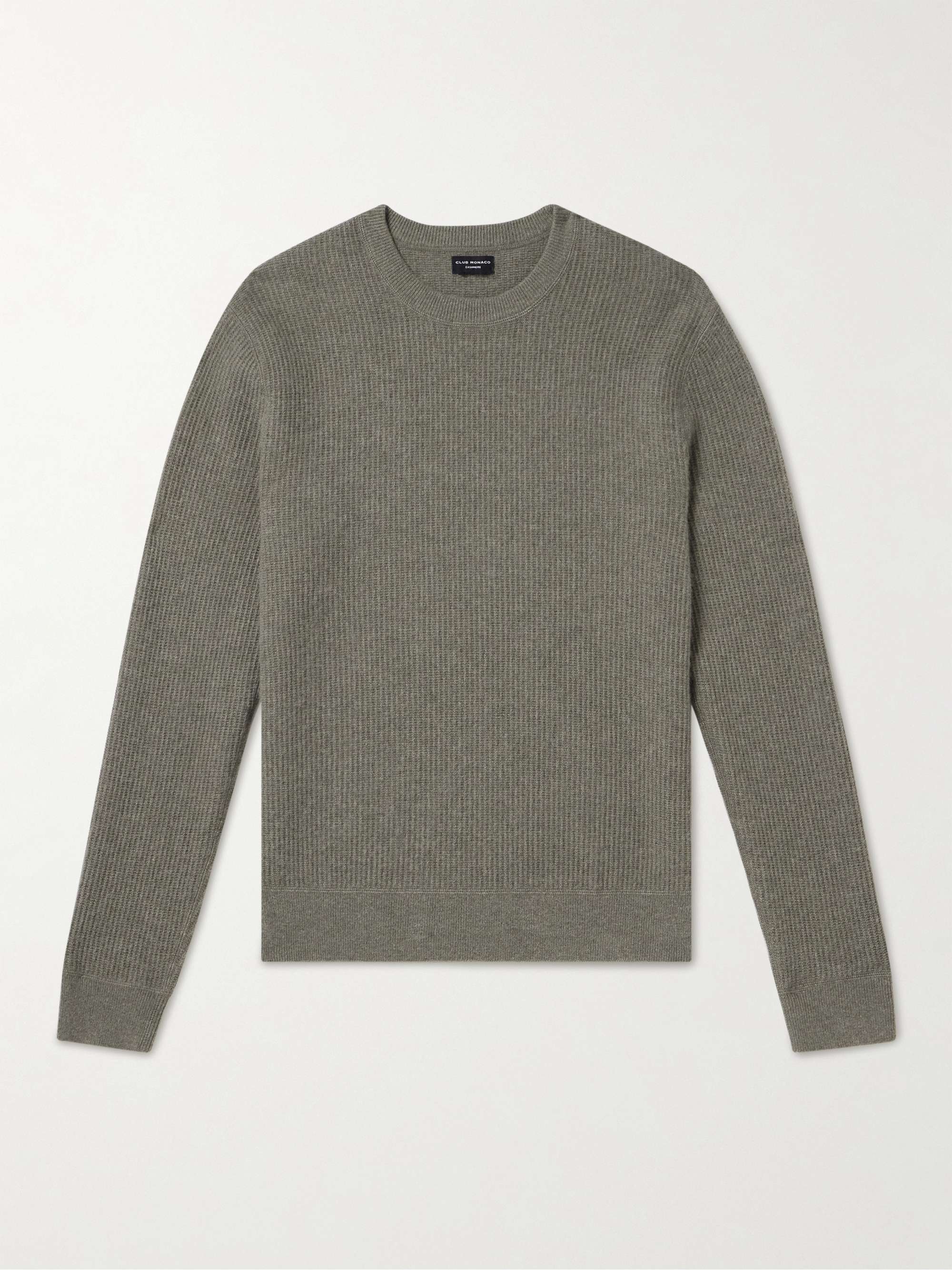CLUB MONACO Ribbed Cashmere Sweater for Men | MR PORTER