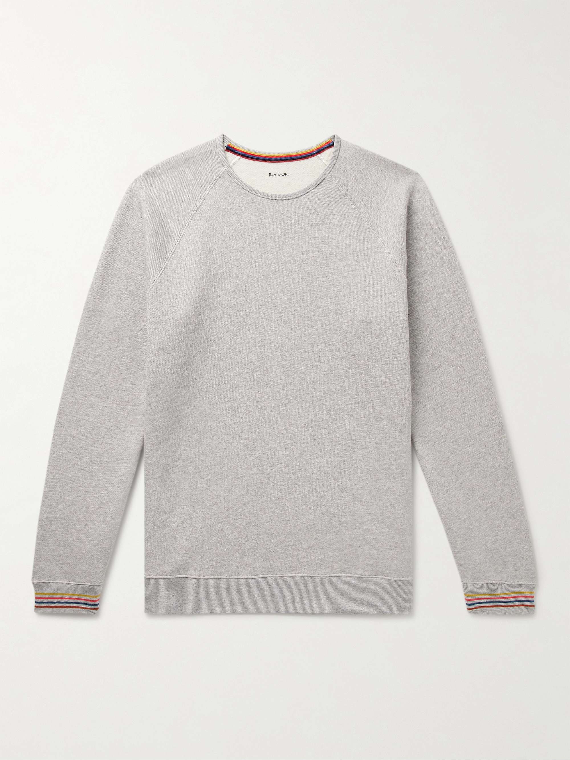 PAUL SMITH Striped Cotton-Jersey Sweatshirt for Men | MR PORTER