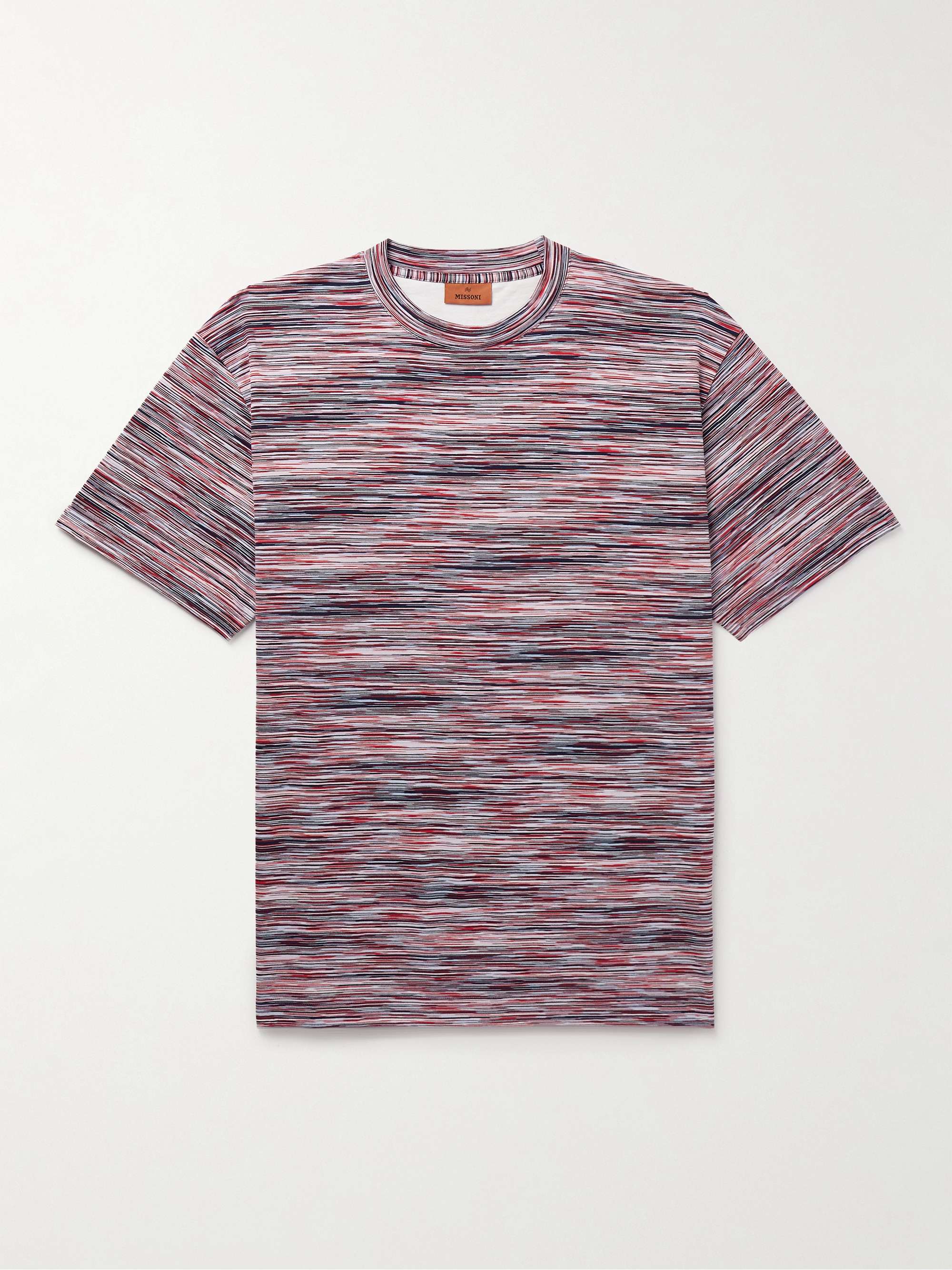 MISSONI Space-Dyed Cotton-Jersey T-Shirt for Men | MR PORTER