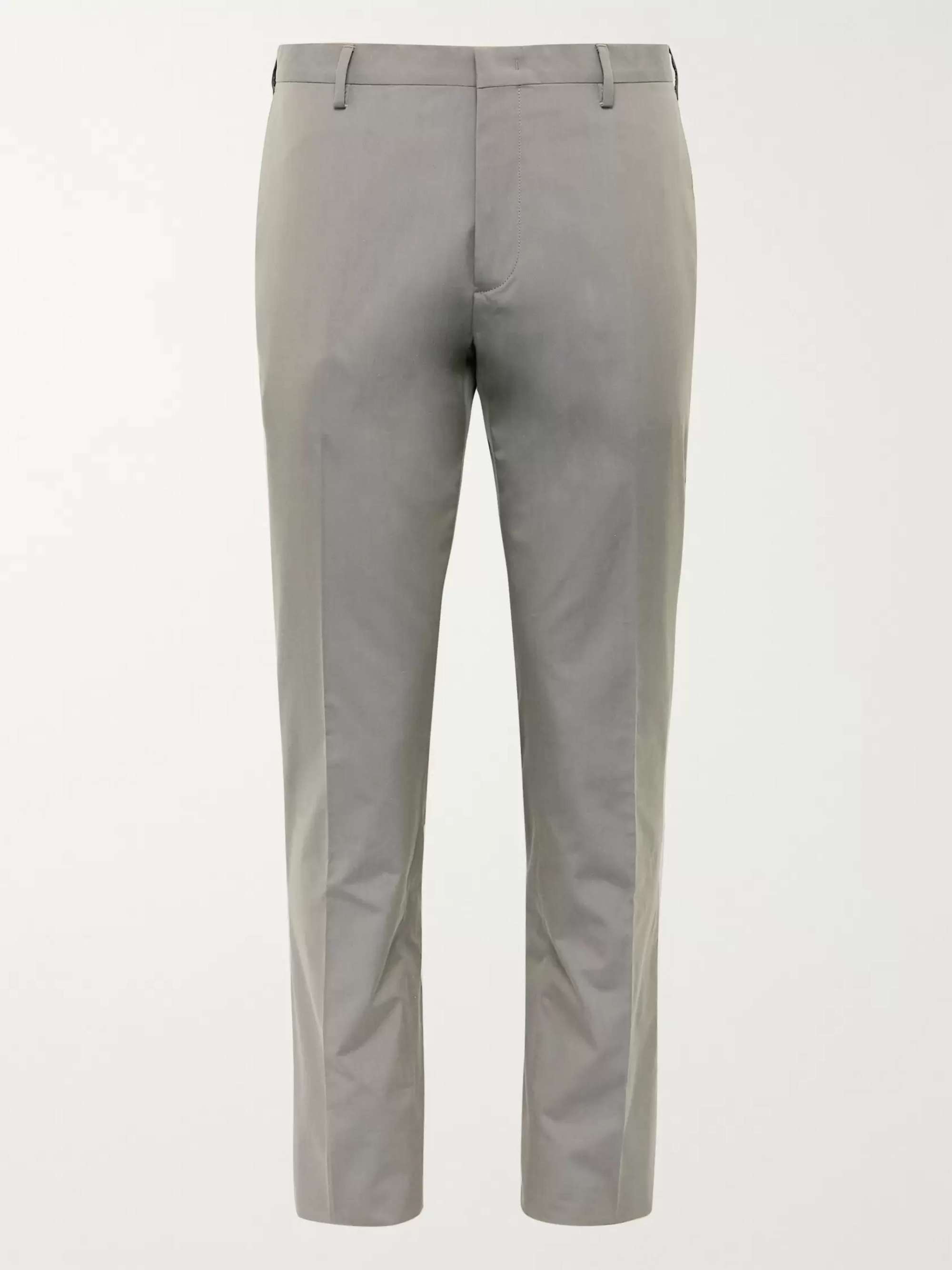 Gray Soho Slim-Fit Cotton Suit Trousers | PAUL SMITH | MR PORTER