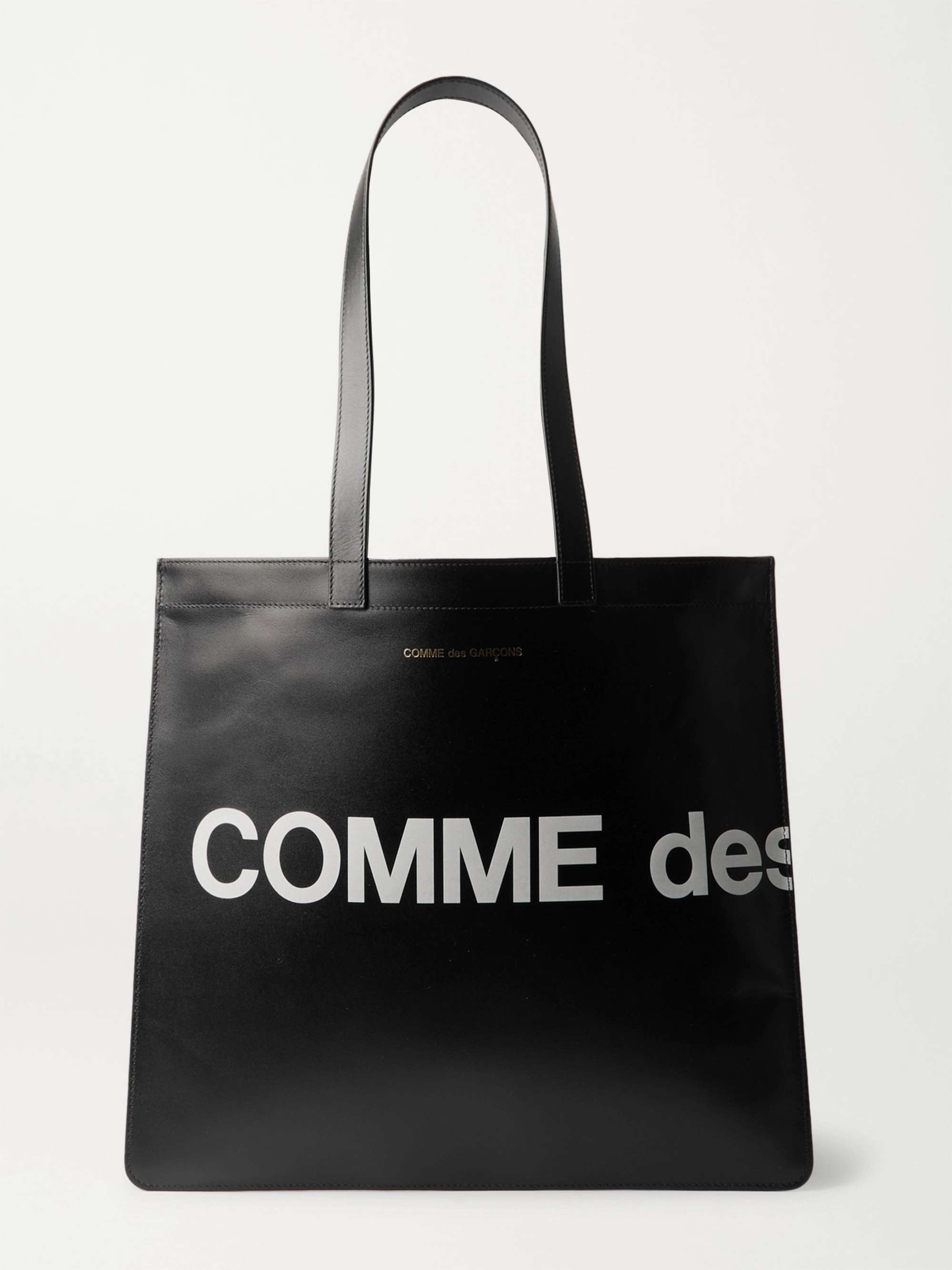 COMME DES GARÇONS Logo-Print Leather Tote Bag for Men | MR PORTER
