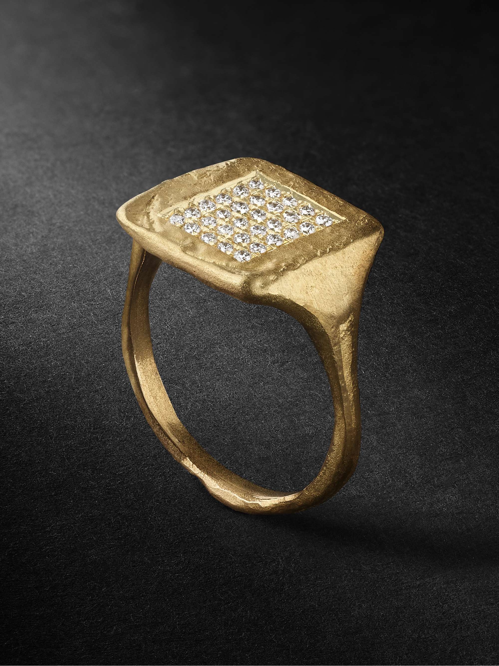 ELHANATI Tokyo Gold Diamond Ring | MR PORTER