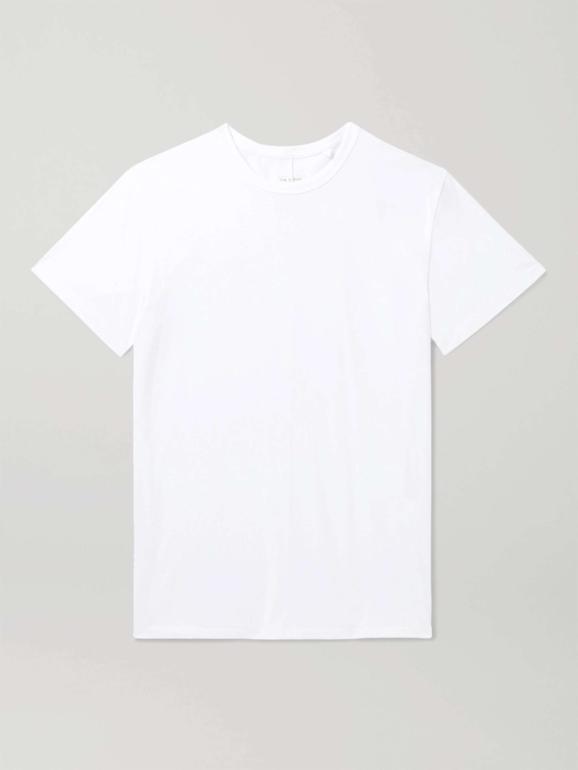 White Organic Cotton-Jersey T-Shirt | RAG & BONE | MR PORTER