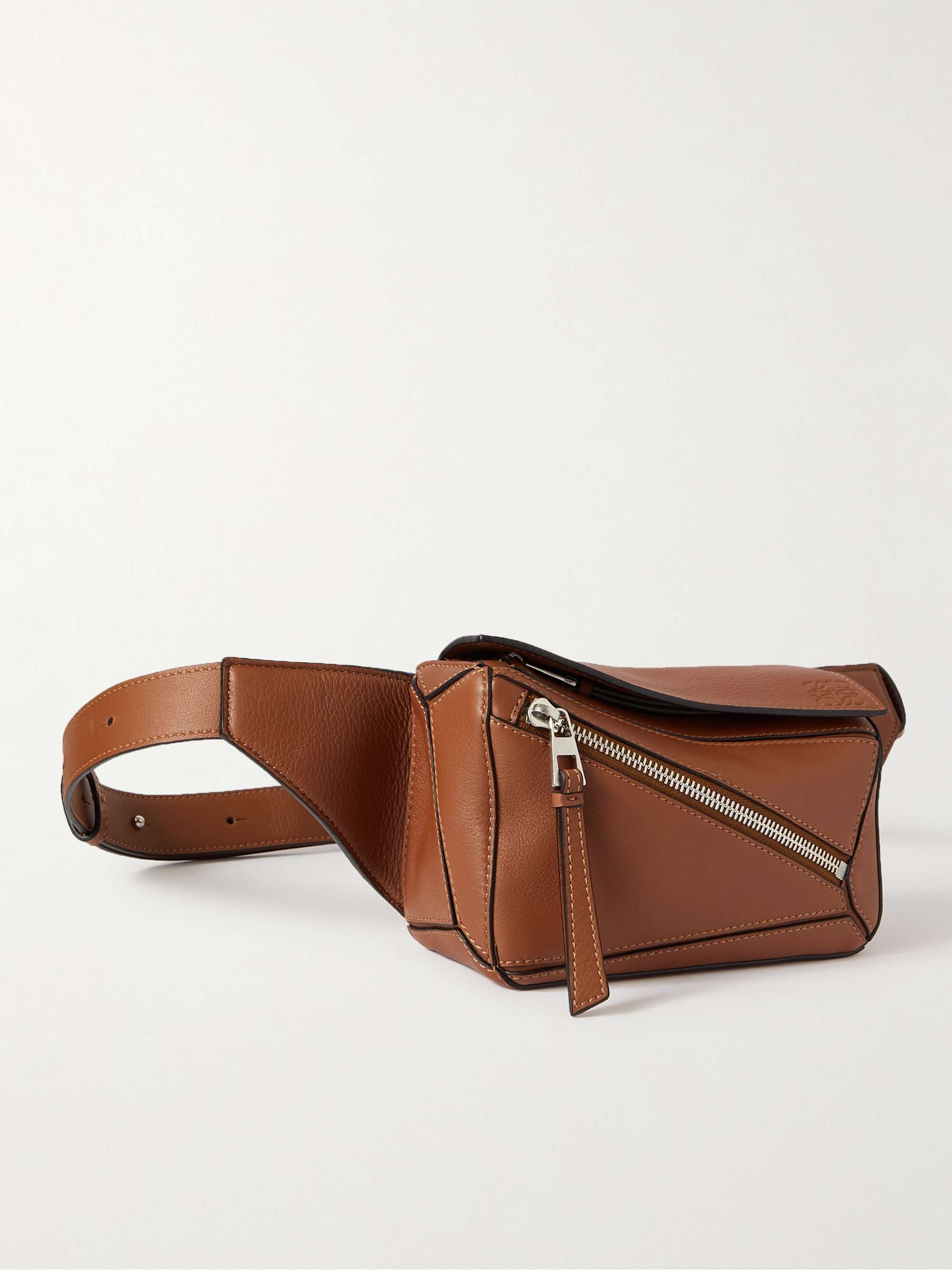 LOEWE Puzzle Mini Leather Belt Bag for Men | MR PORTER