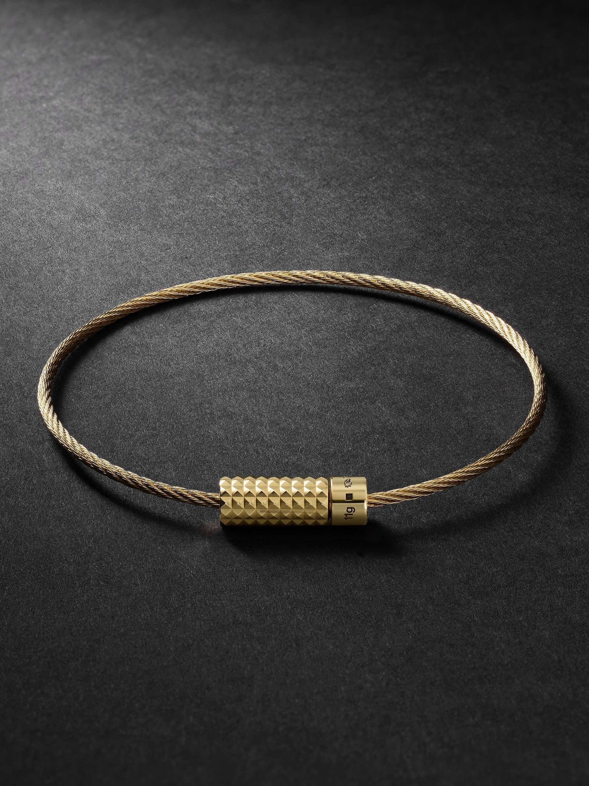 LE GRAMME Le 11g 18-Karat Gold Bracelet for Men | MR PORTER