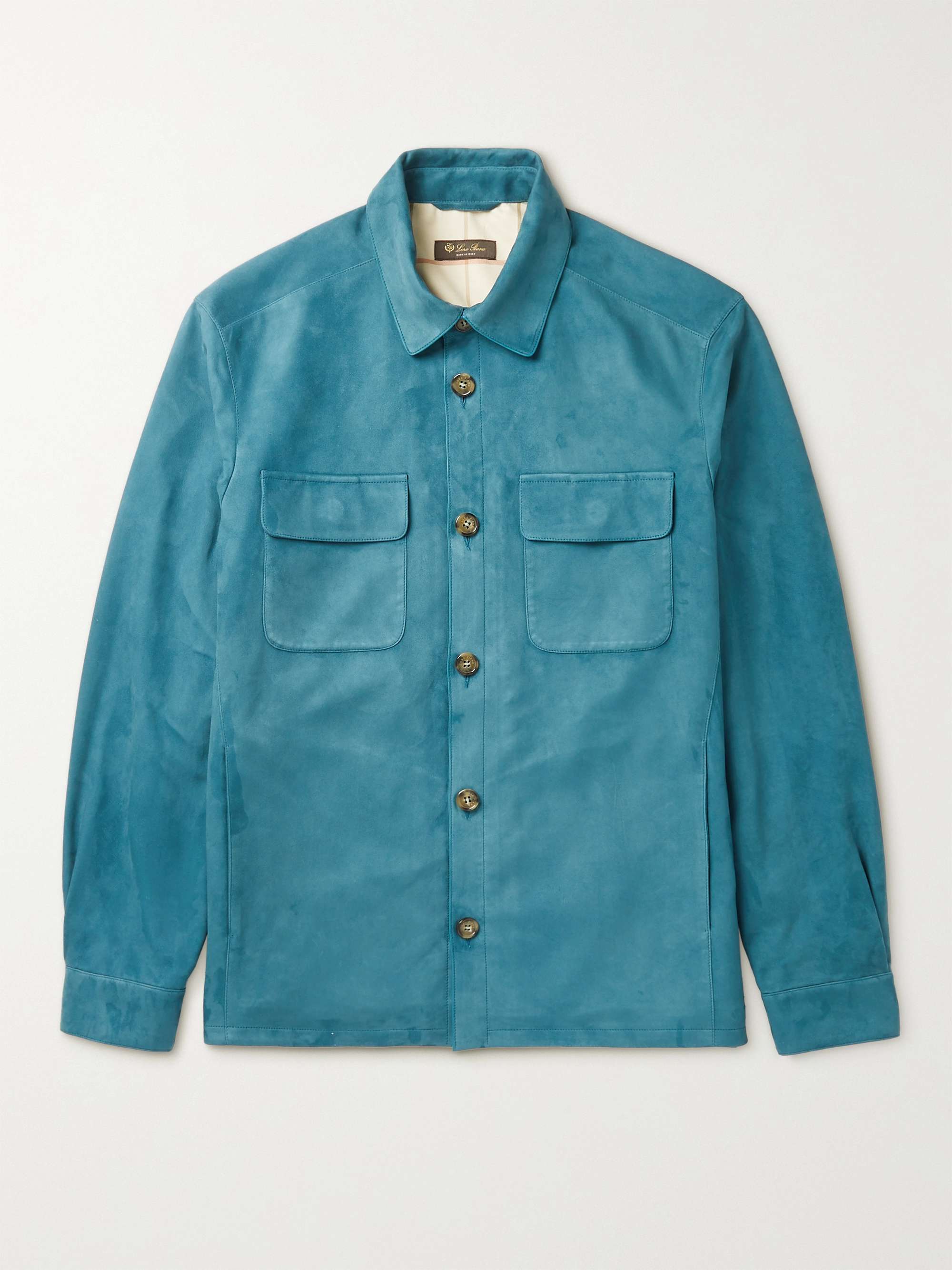 Suede Overshirt - Men - Ready-to-Wear