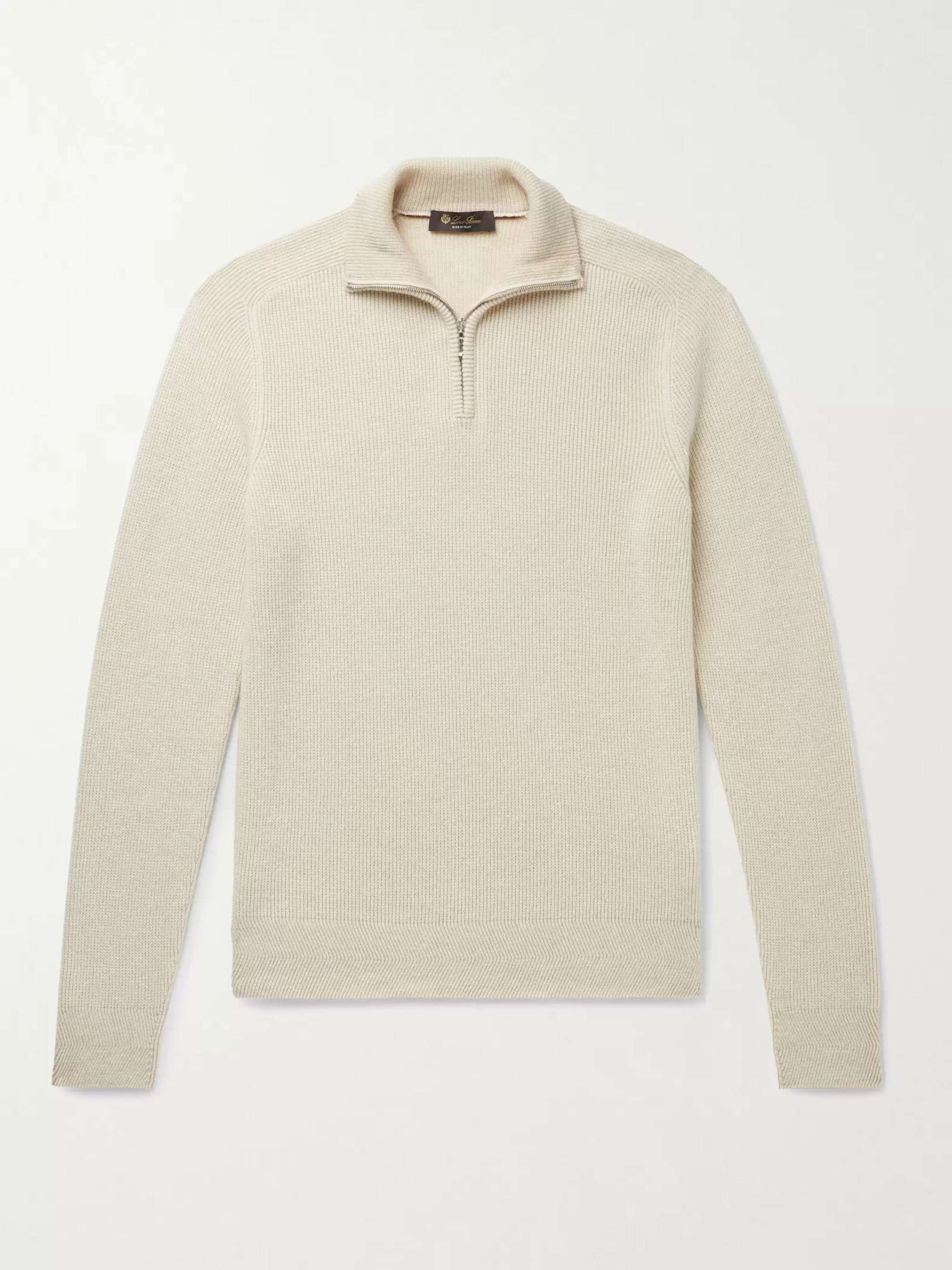 LORO PIANA Cashmere Half-Zip Sweater for Men | MR PORTER