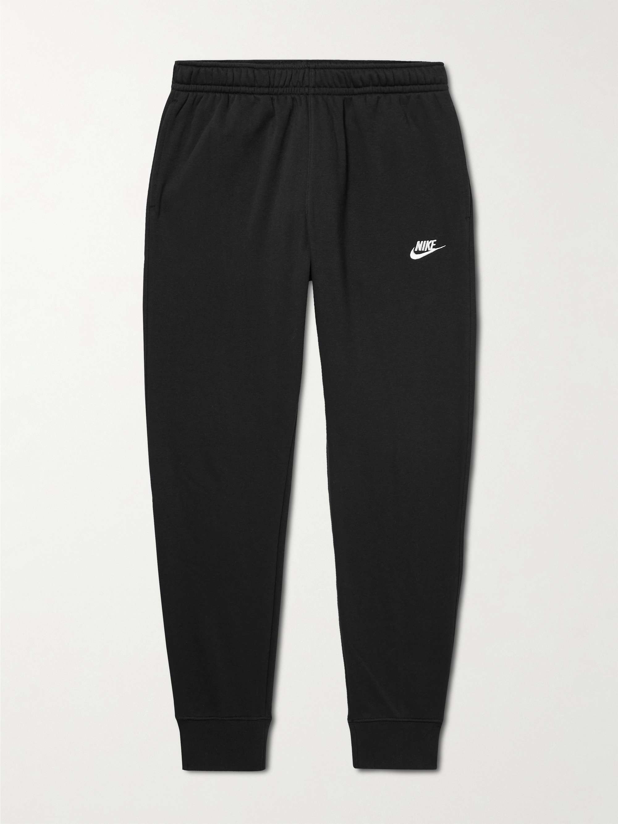 NIKE NSW Tapered Cotton-Blend Jersey Sweatpants | MR PORTER