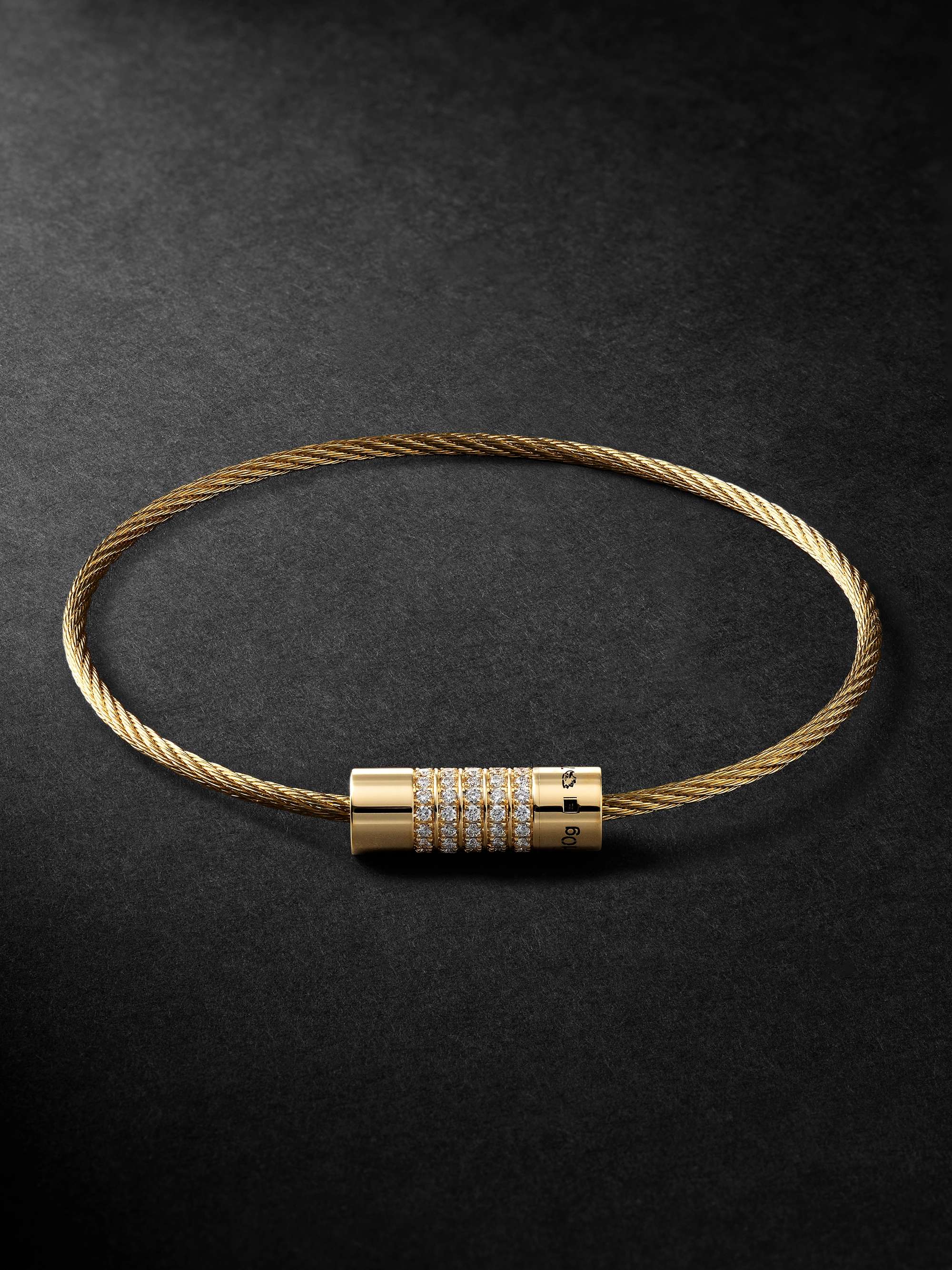 LE GRAMME 10g 18-Karat Gold Diamond Bracelet | MR PORTER