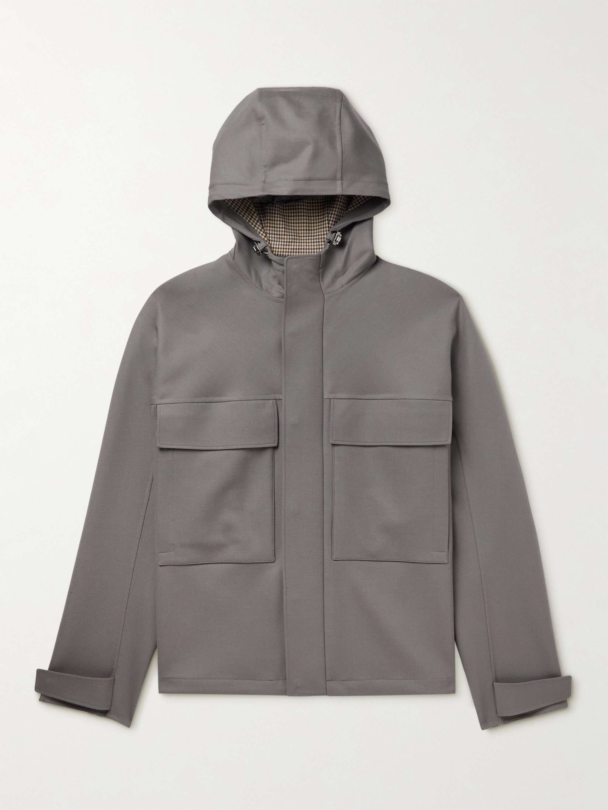 LORO PIANA Holburn Rain System Stretch-Wool Hooded Jacket for Men | MR  PORTER