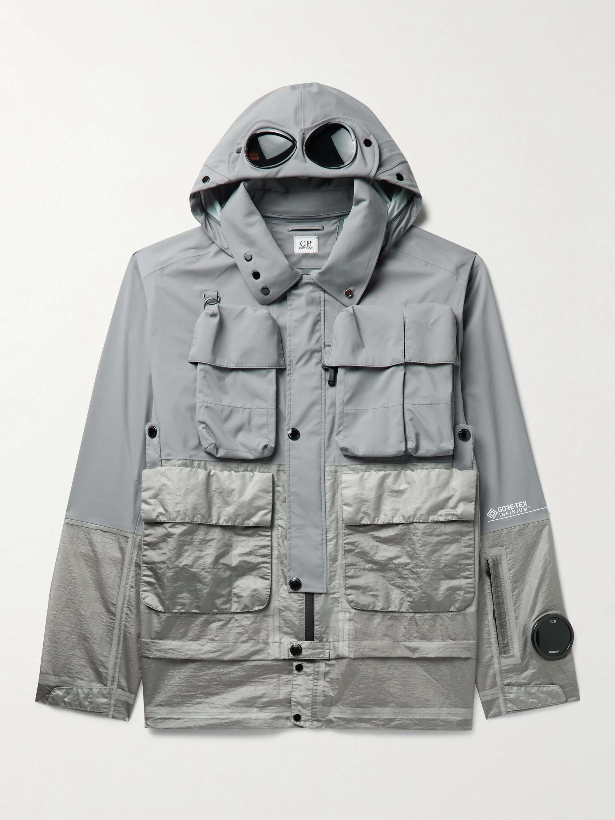 C.P. COMPANY GORE-TEX INFINIUM Shell Hooded Jacket with Goggles | MR PORTER
