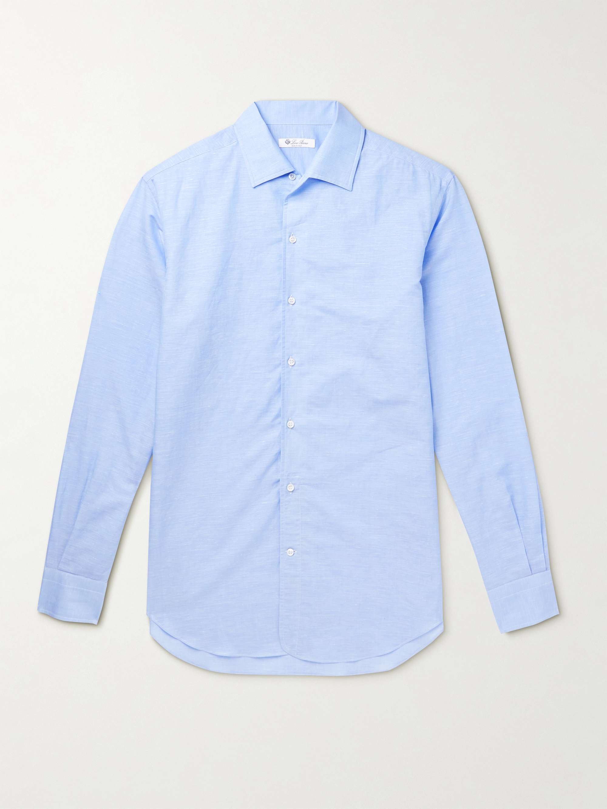 LORO PIANA Linen and Cotton-Blend Shirt | MR PORTER