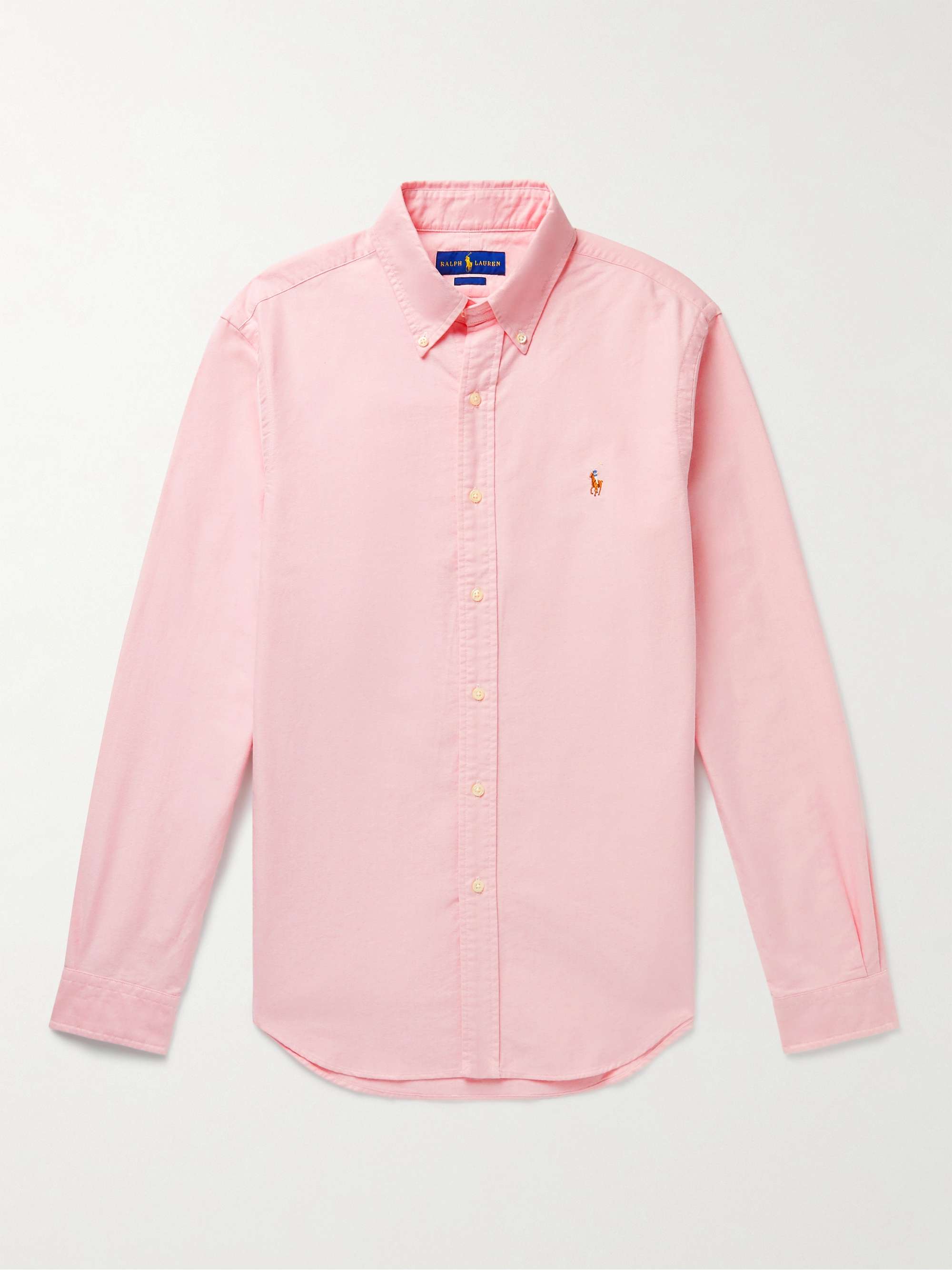 POLO RALPH LAUREN Slim-Fit Button-Down Collar Cotton Oxford Shirt | MR  PORTER