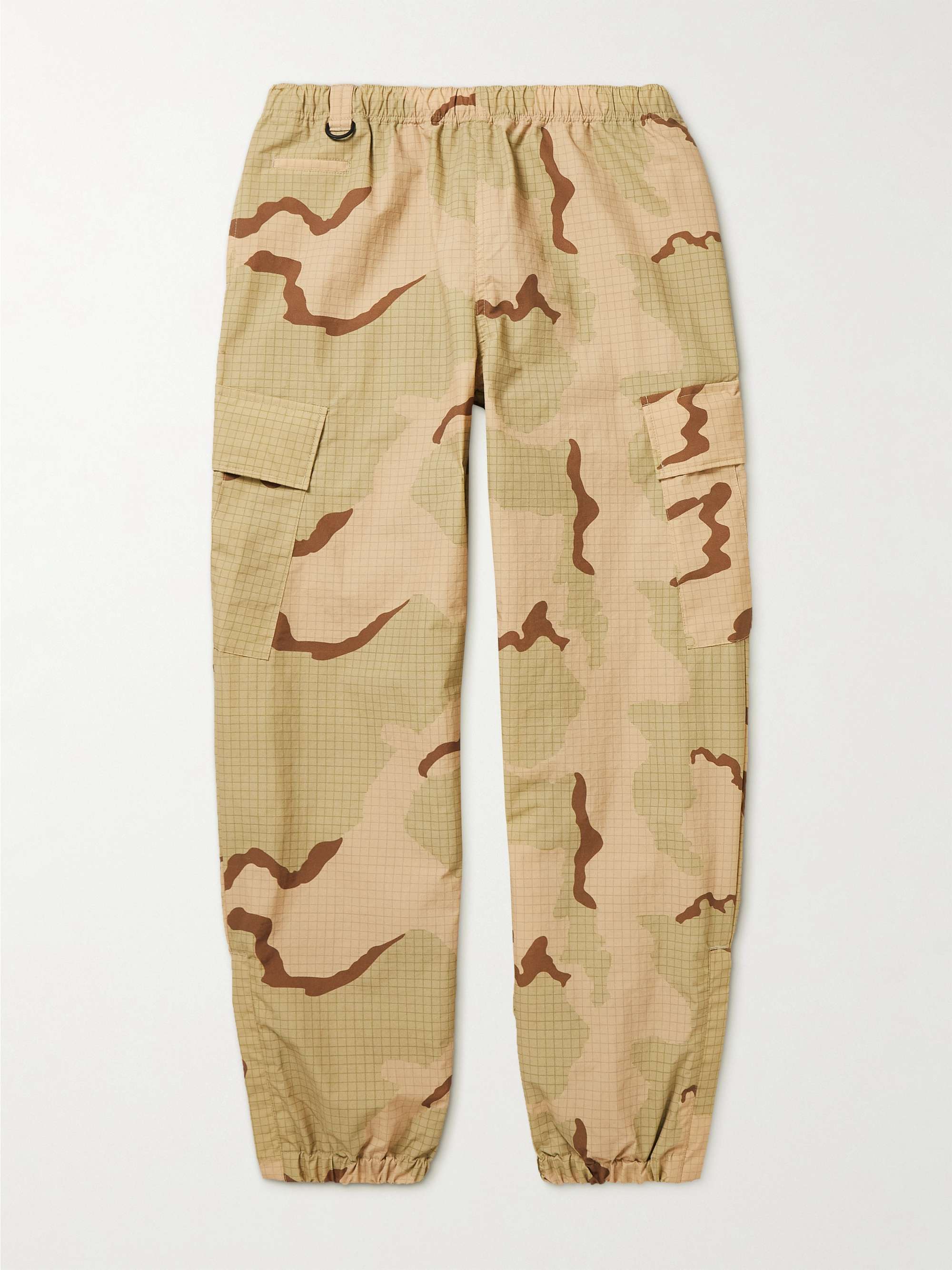 UNDERCOVER Slim-Fit Tapered Camouflage-Print Nylon-Ripstop Cargo