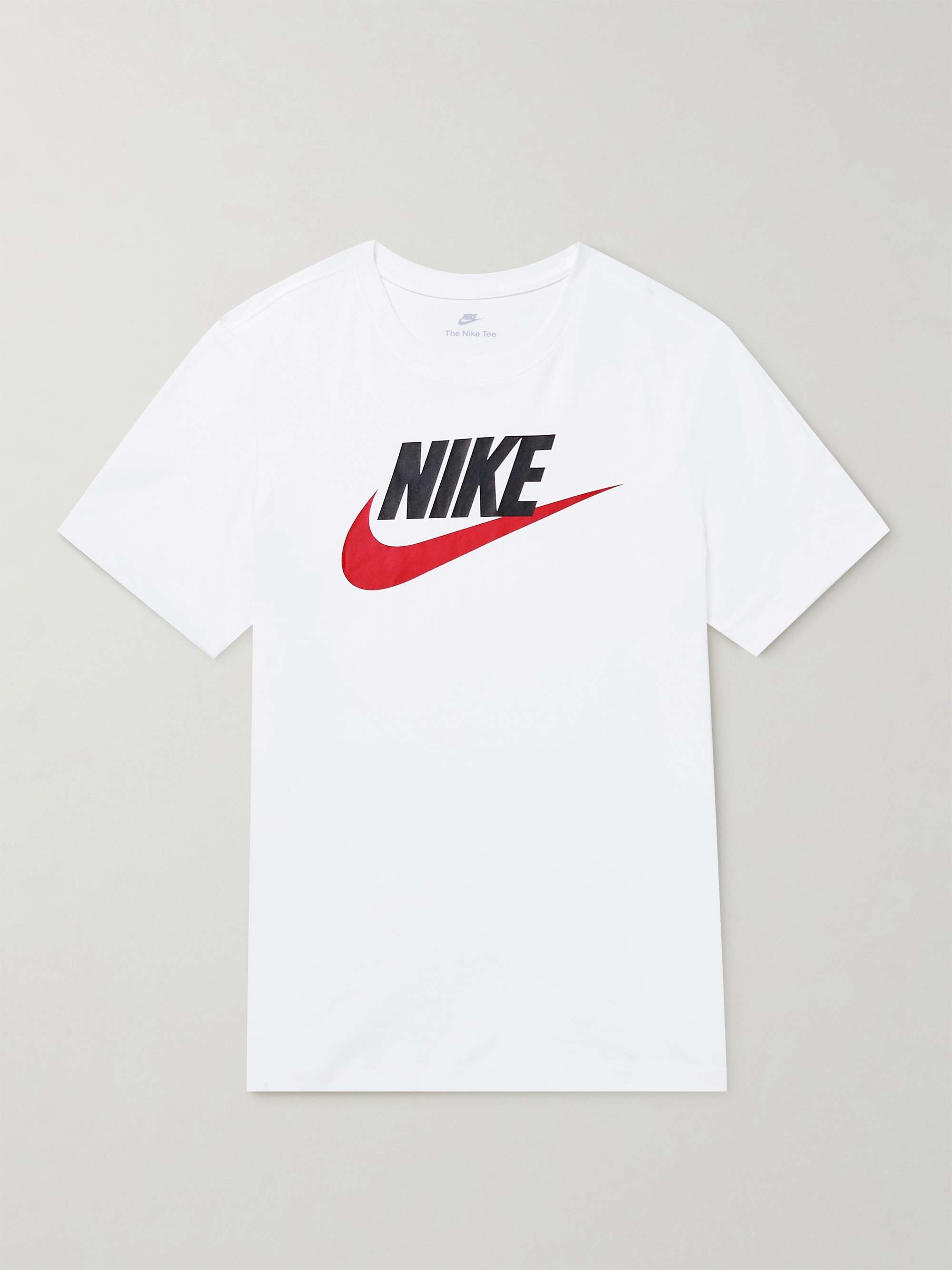 NIKE Sportswear Futura Logo-Print Cotton-Jersey T-Shirt | MR PORTER