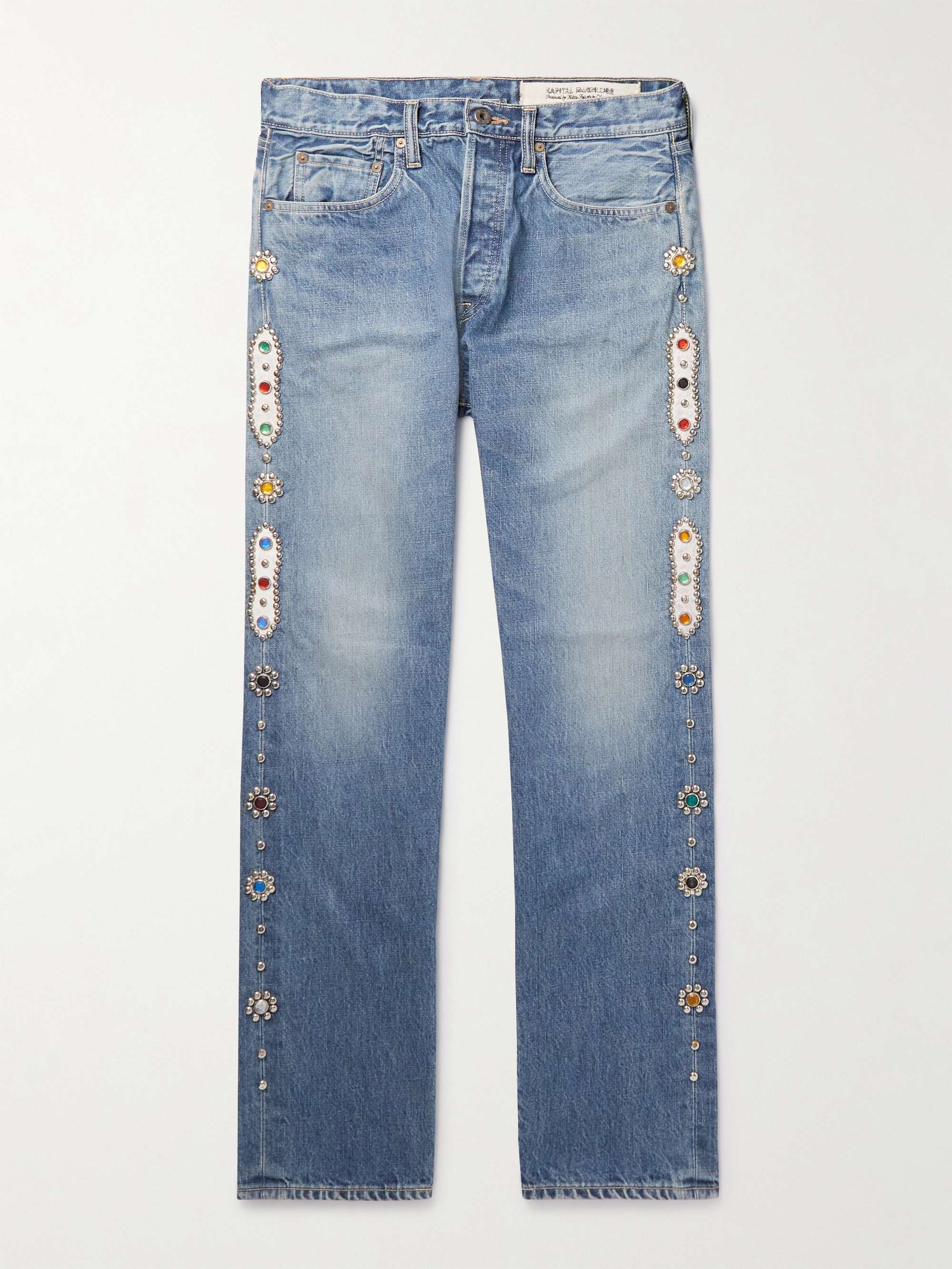 KAPITAL Straight-Leg Embellished Jeans | MR PORTER
