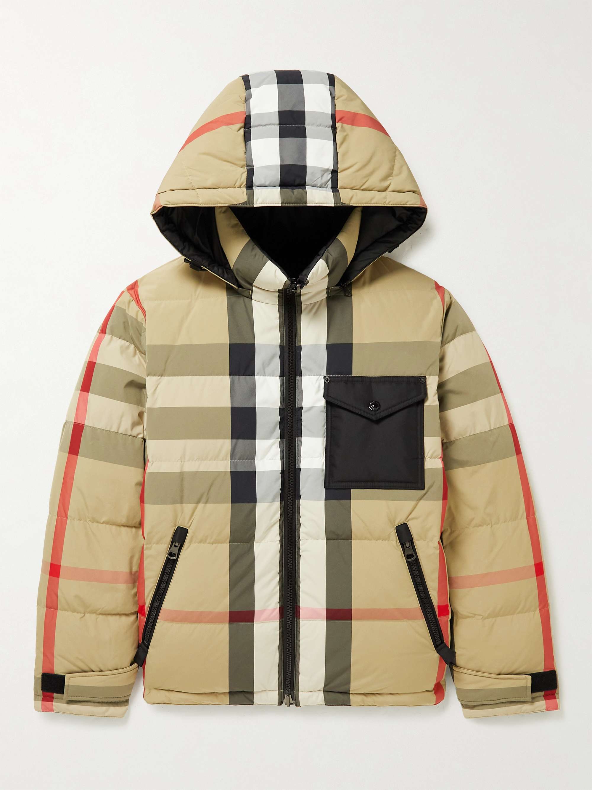 BURBERRY Reversible Checked Quilted Shell Down Hooded Jacket for Men | MR  PORTER