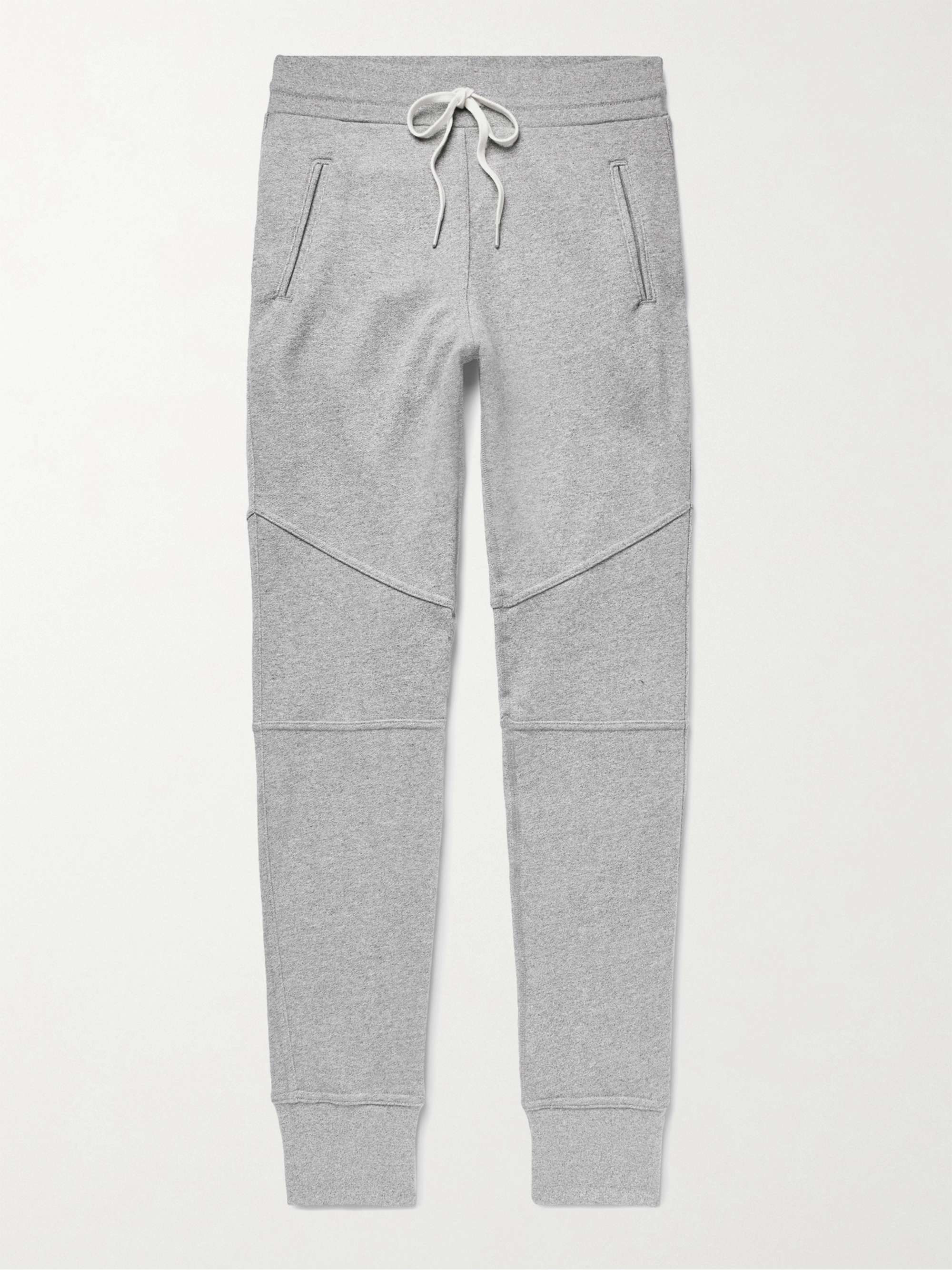 JOHN ELLIOTT Escobar Slim-Fit Tapered Loopback Cotton-Blend Jersey  Sweatpants for Men | MR PORTER