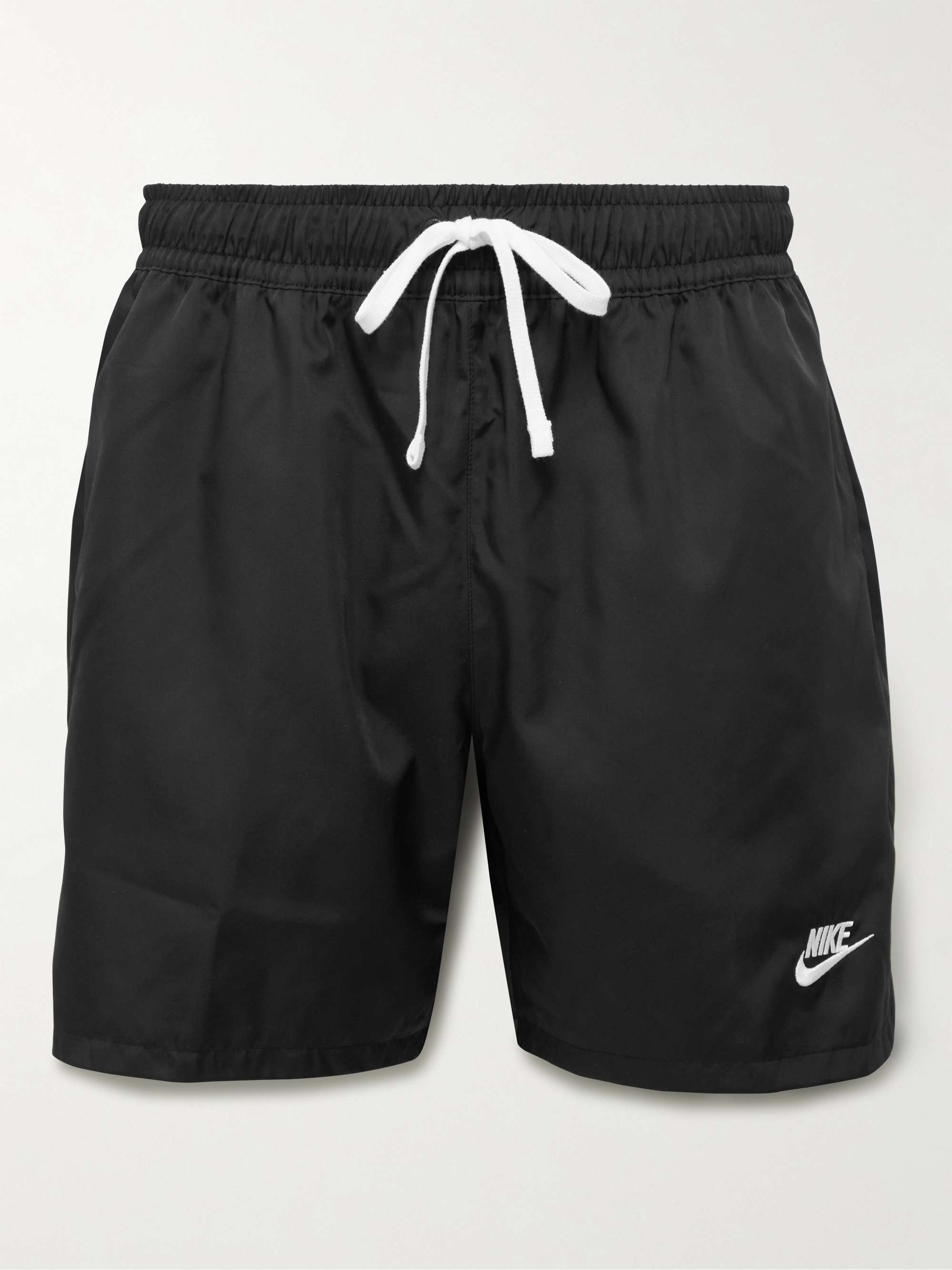 NIKE Sportswear Sport Essentials Flow Straight-Leg Shell Drawstring Shorts | MR