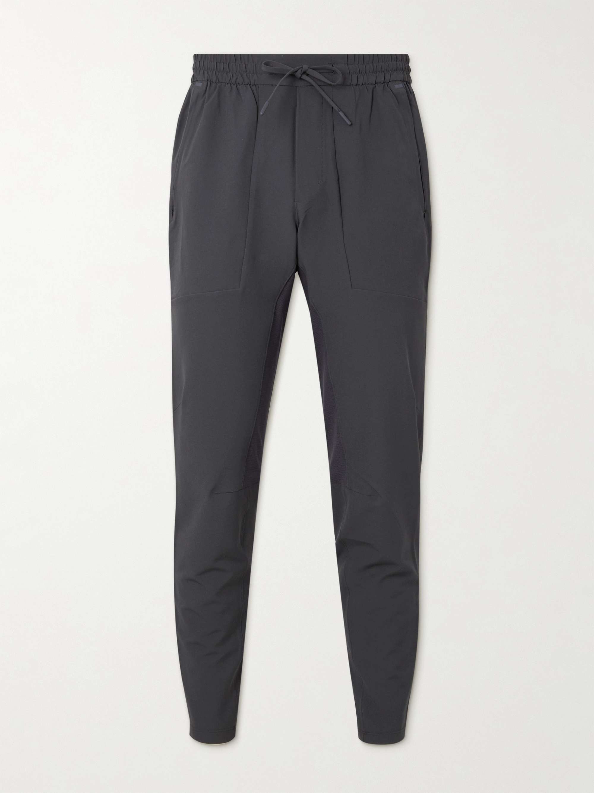 Gray License to Train Tapered Recycled Stretch-Jersey Trousers | LULULEMON  | MR PORTER