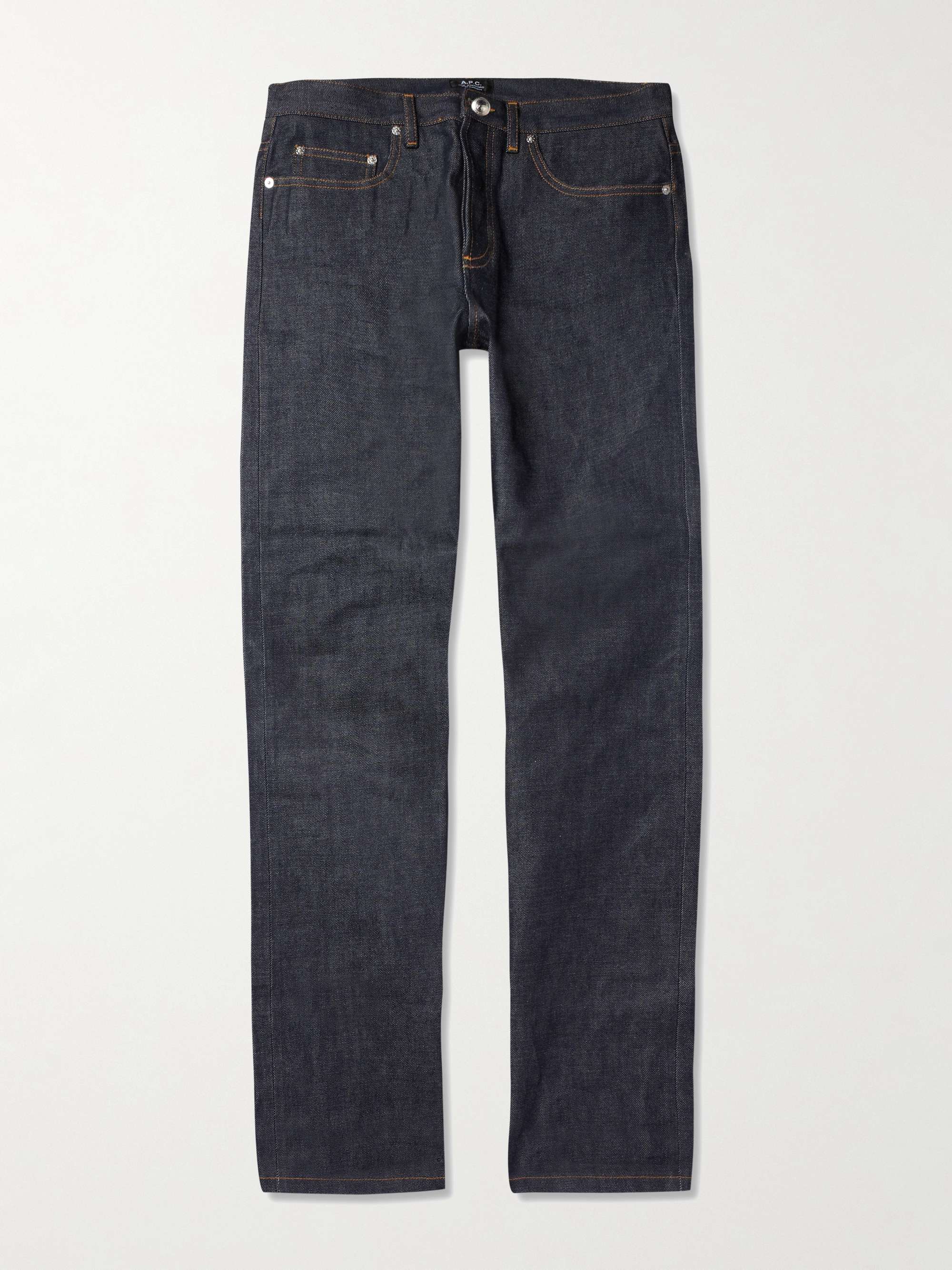 A.P.C. Dry Selvedge Denim Jeans for Men | MR PORTER