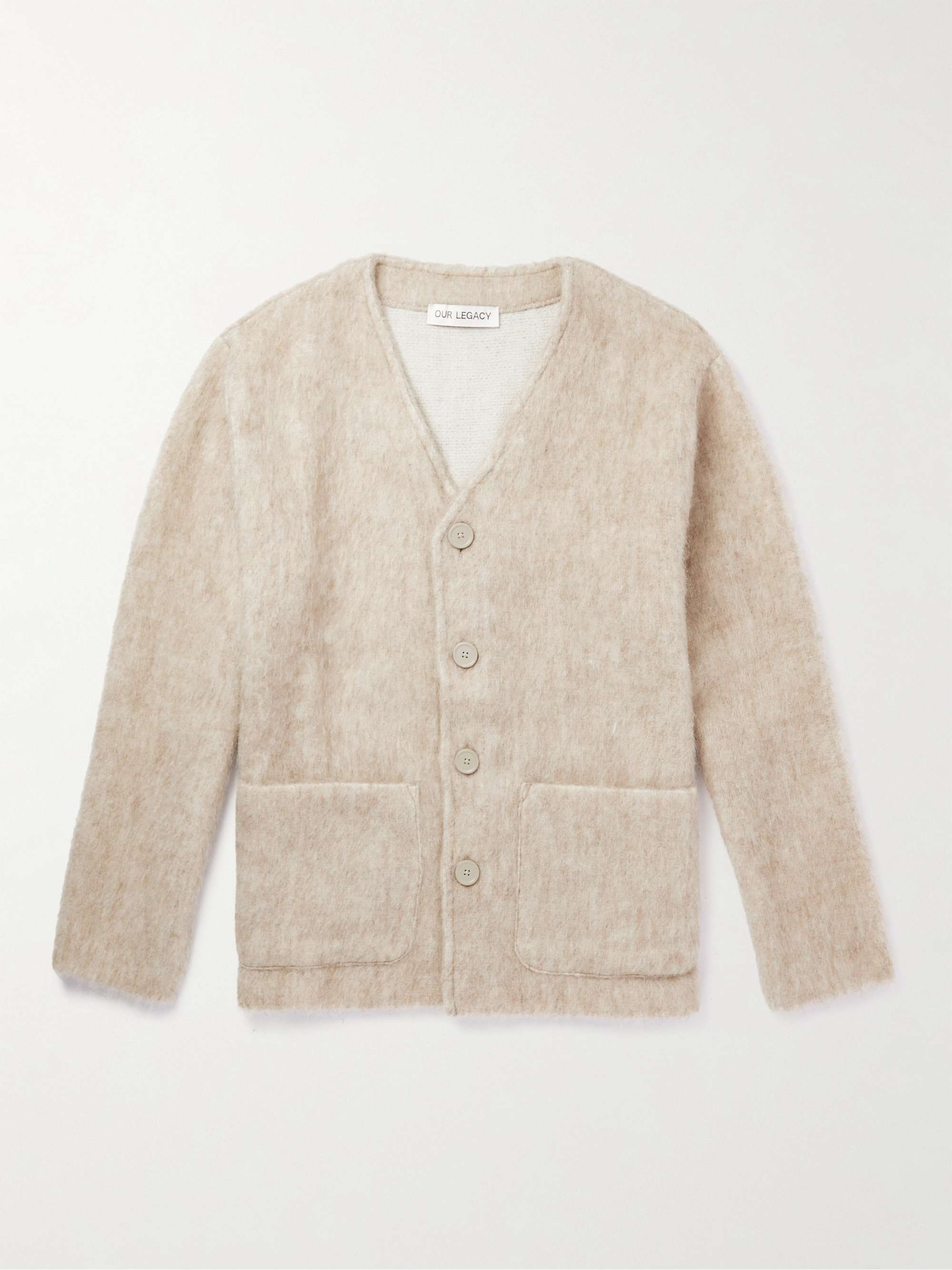 OUR LEGACY Brushed Knitted Cardigan | MR PORTER