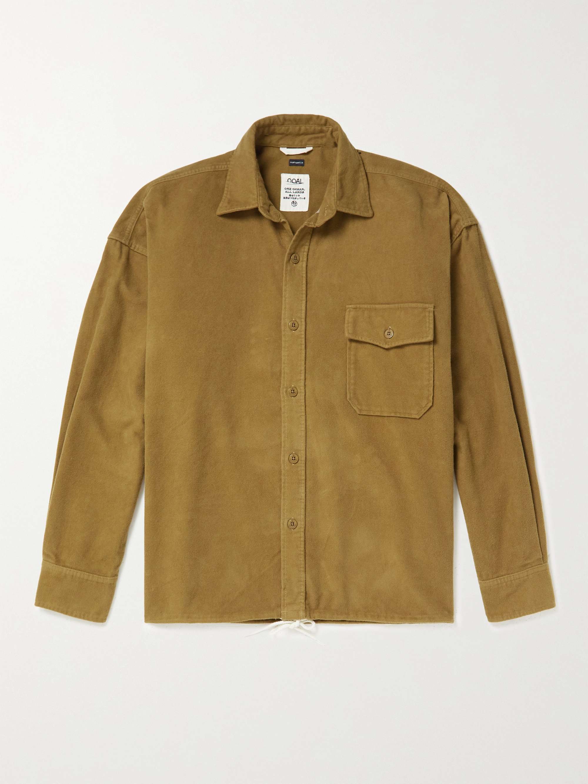 NANAMICA Cotton-Blend Flannel Shirt for Men | MR PORTER