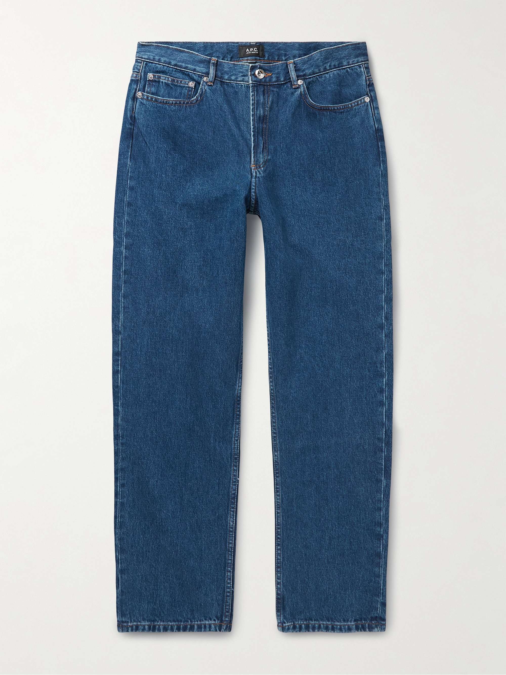 Blue Martin Straight-Leg Stonewashed Jeans | A.P.C. | MR PORTER