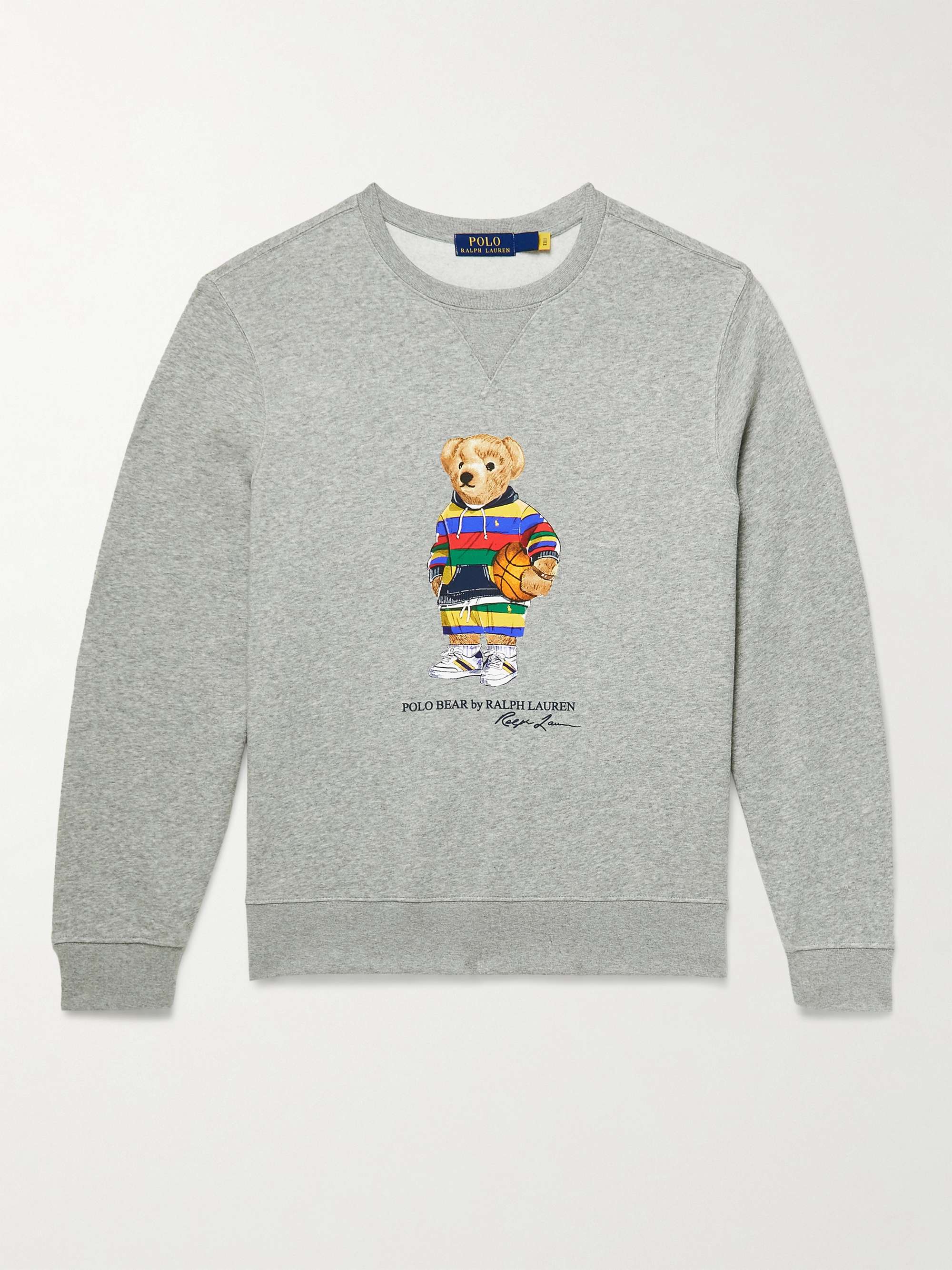 POLO RALPH LAUREN Printed Cotton-Blend Jersey Sweatshirt for Men | MR PORTER
