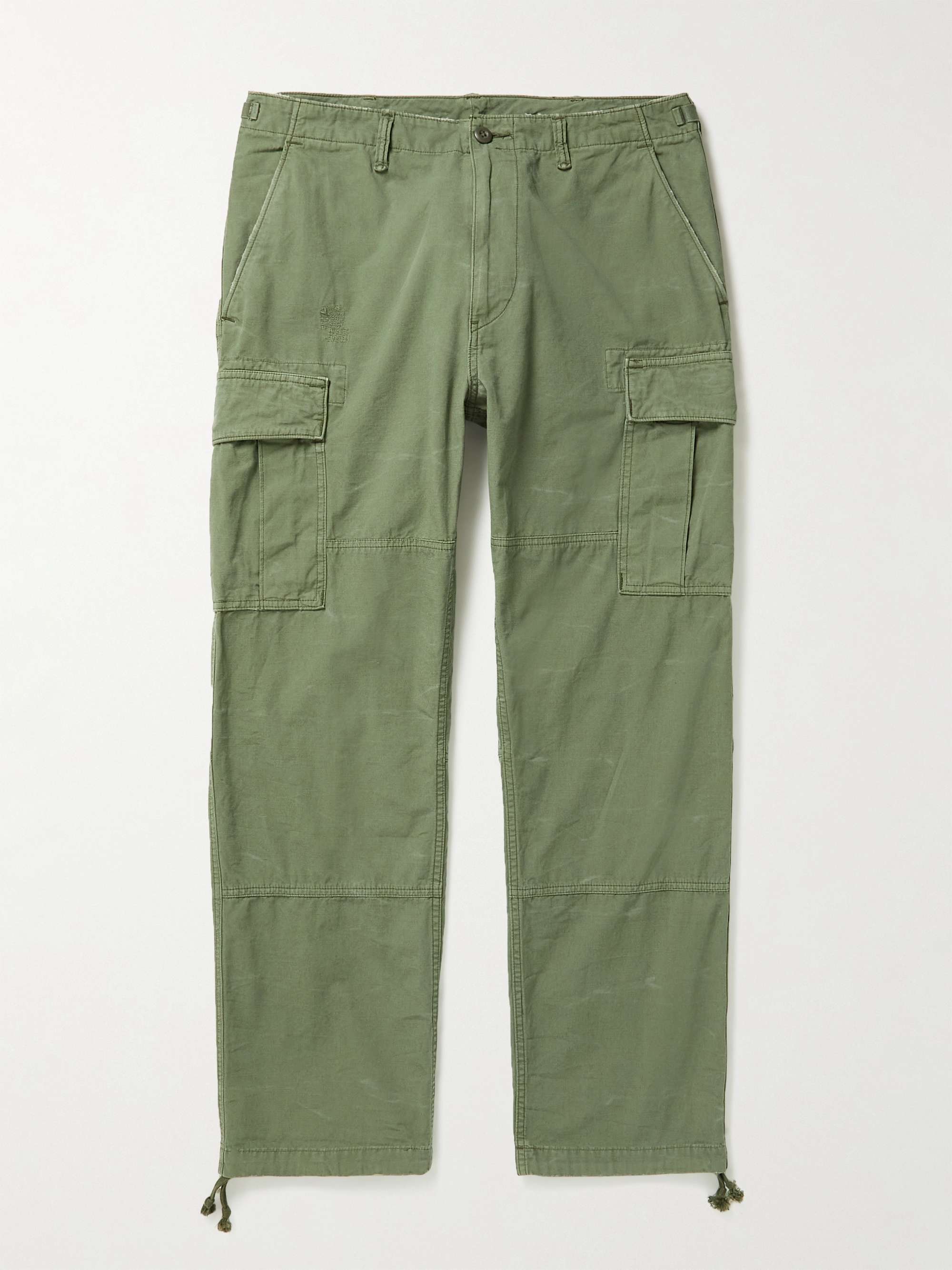 POLO RALPH LAUREN Straight-Leg Cotton-Ripstop Cargo Trousers for Men | MR  PORTER
