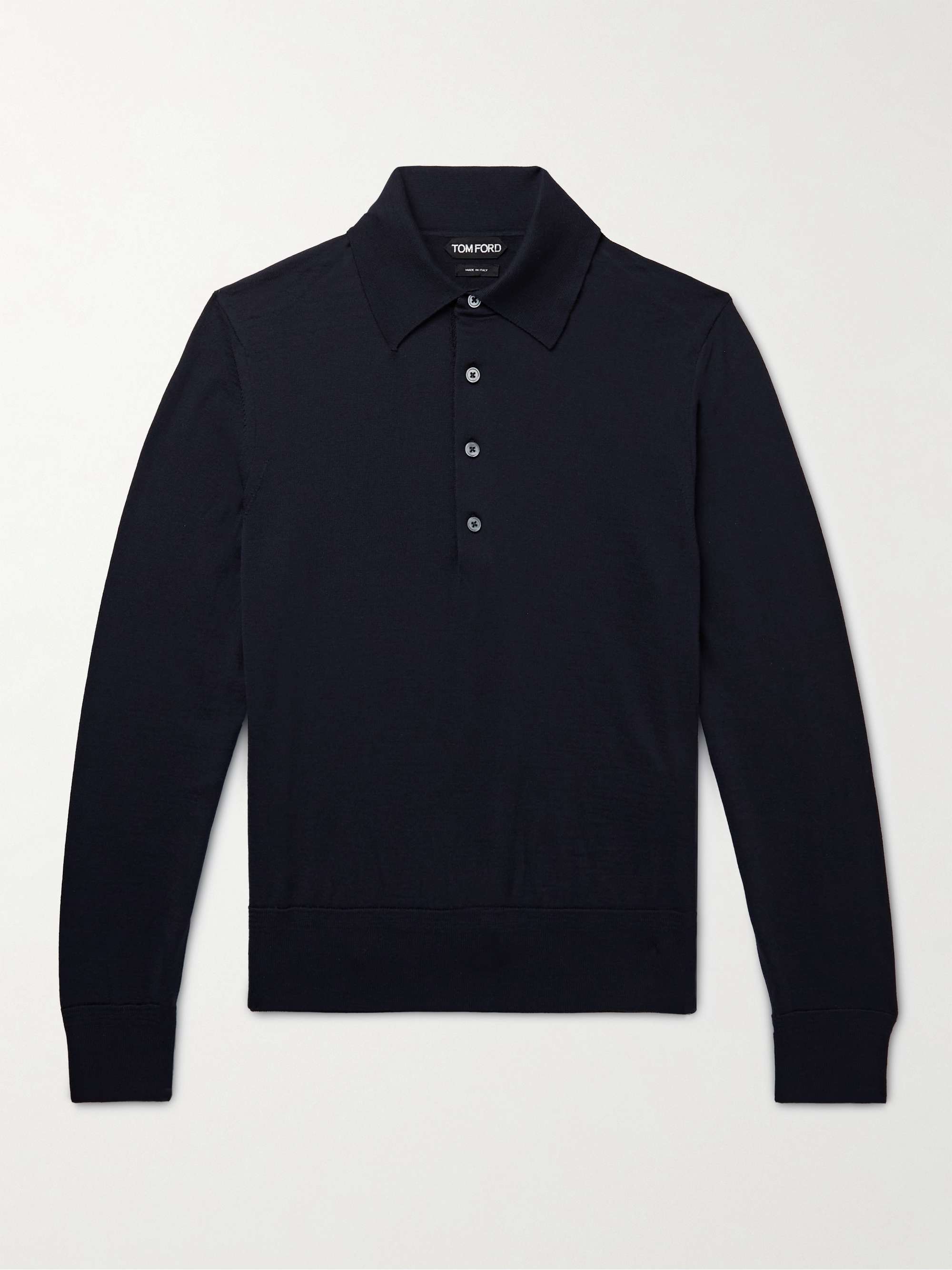 Effektiv krøllet Distraktion TOM FORD Wool Polo Shirt for Men | MR PORTER