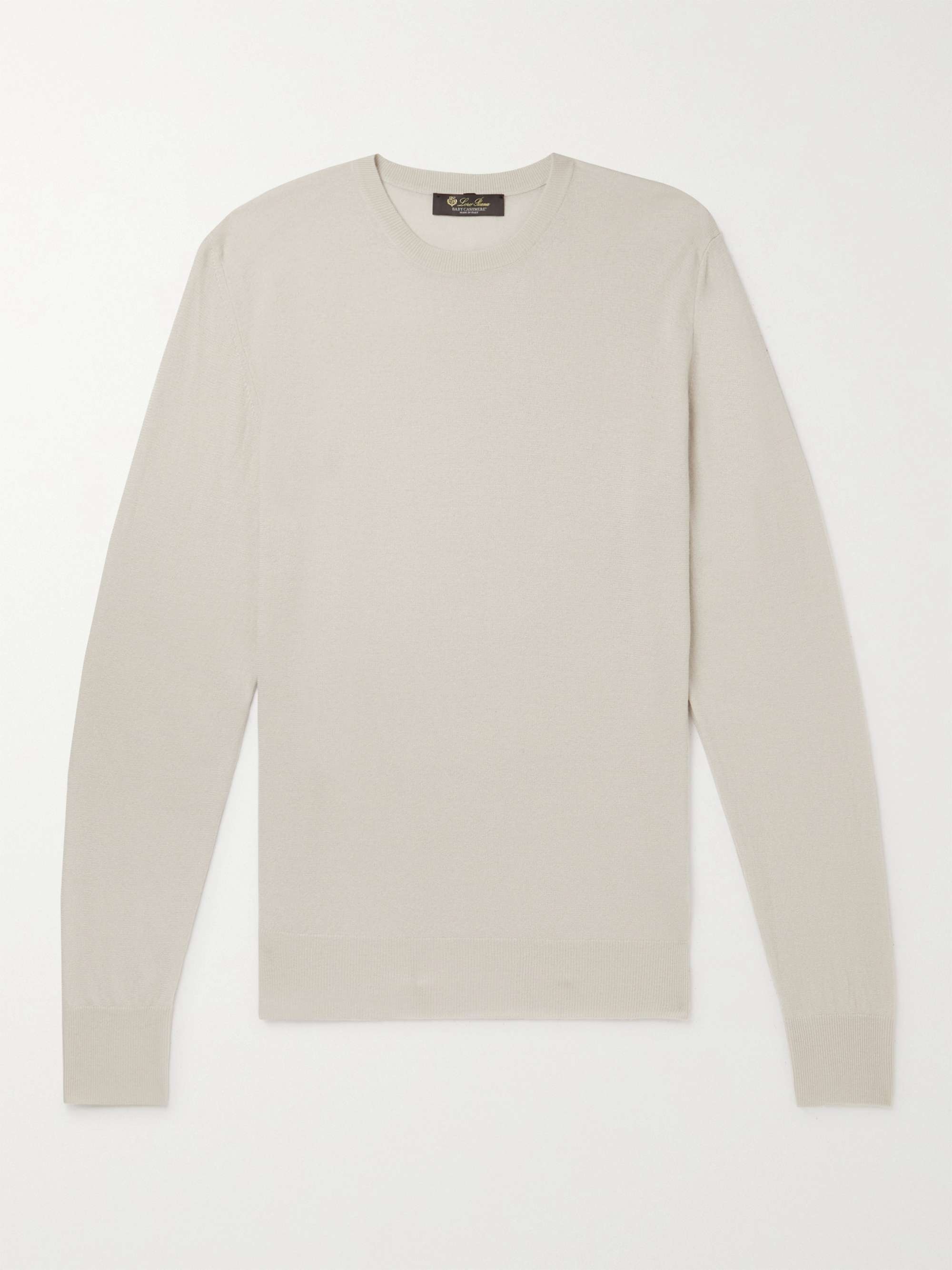 LORO PIANA Slim-Fit Baby Cashmere Sweater for Men | MR PORTER