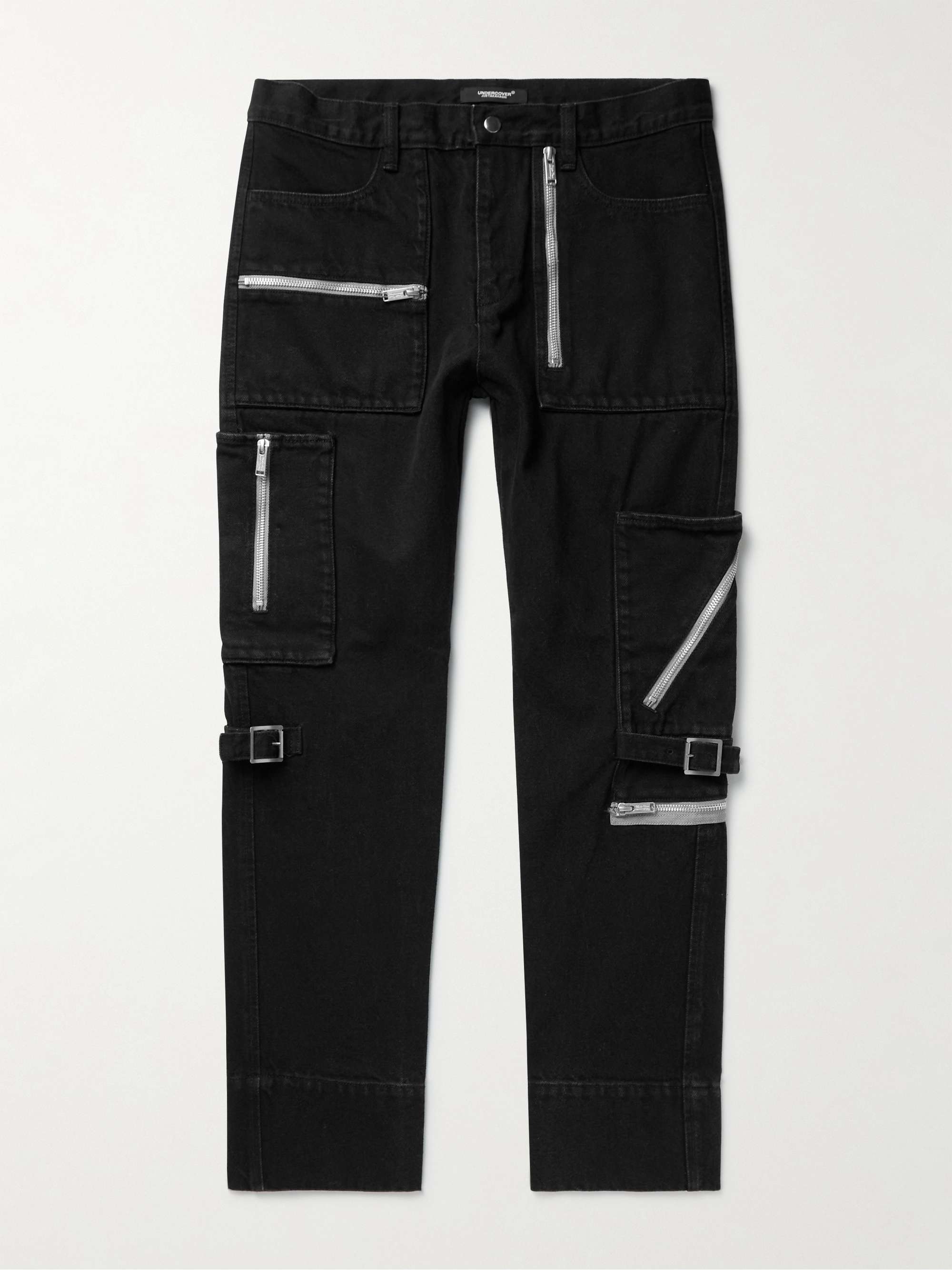 UNDERCOVER Slim-Fit Zip-Embellished Jeans | MR PORTER