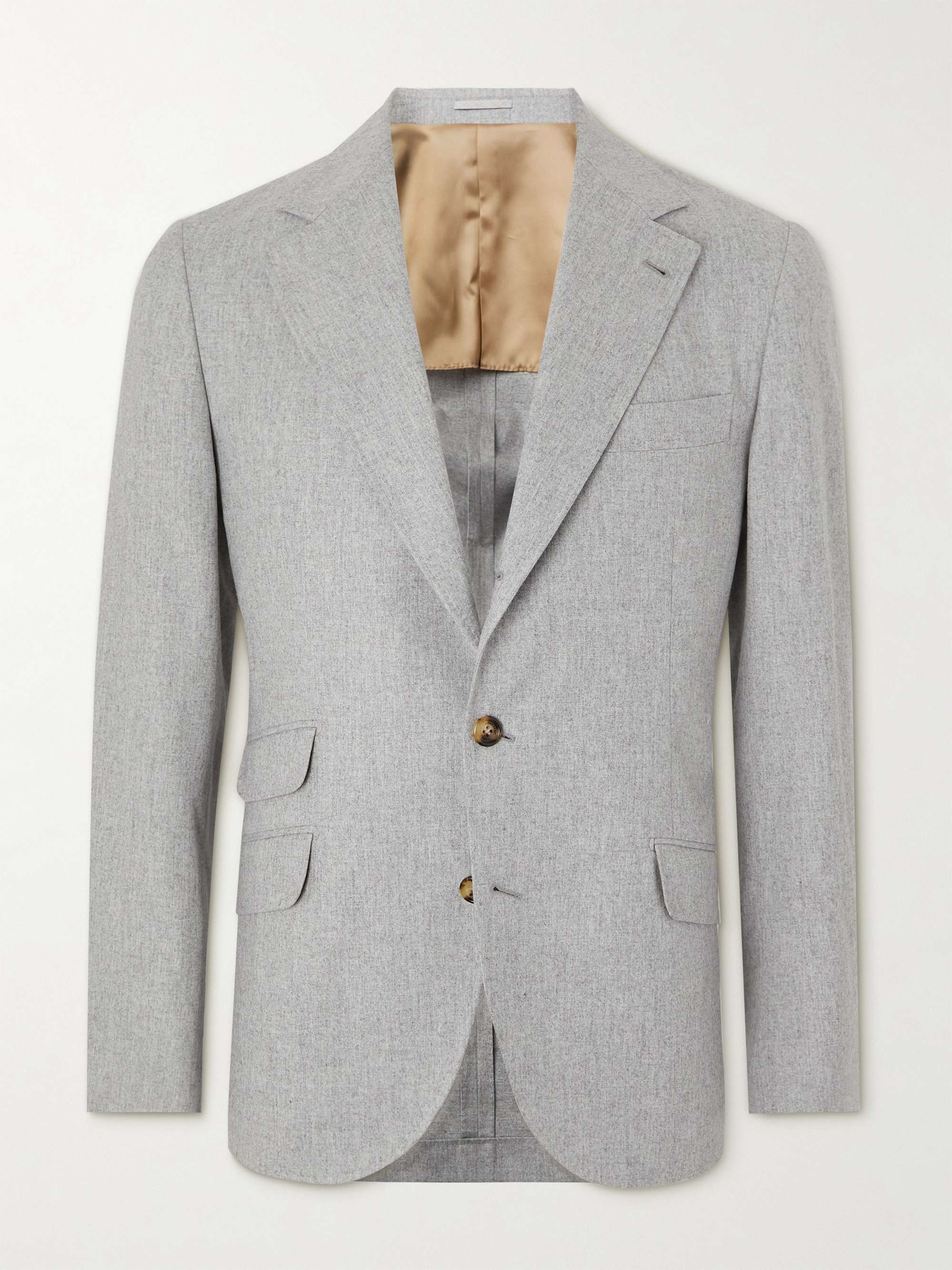BRUNELLO CUCINELLI Wool, Silk and Cashmere-Blend Blazer for Men | MR PORTER