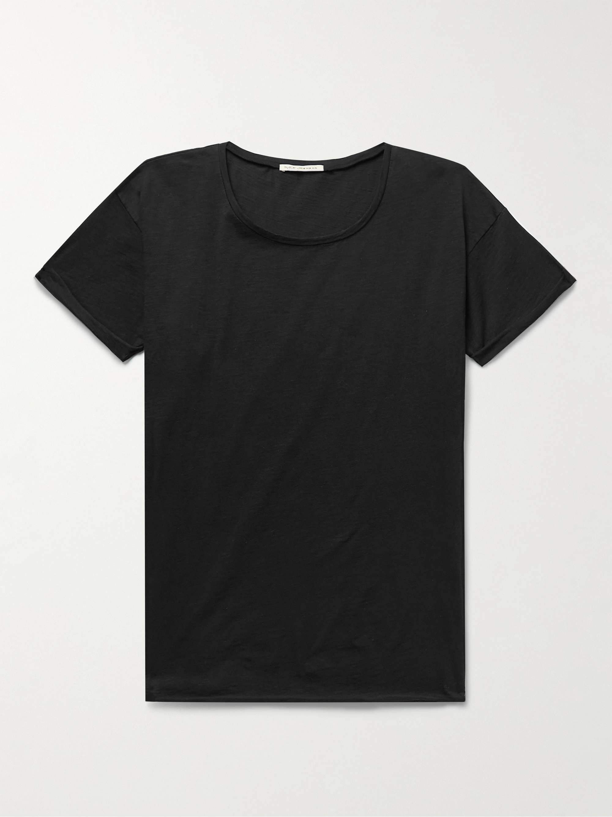 NUDIE JEANS Roger Slub Organic Cotton-Jersey T-Shirt | MR PORTER