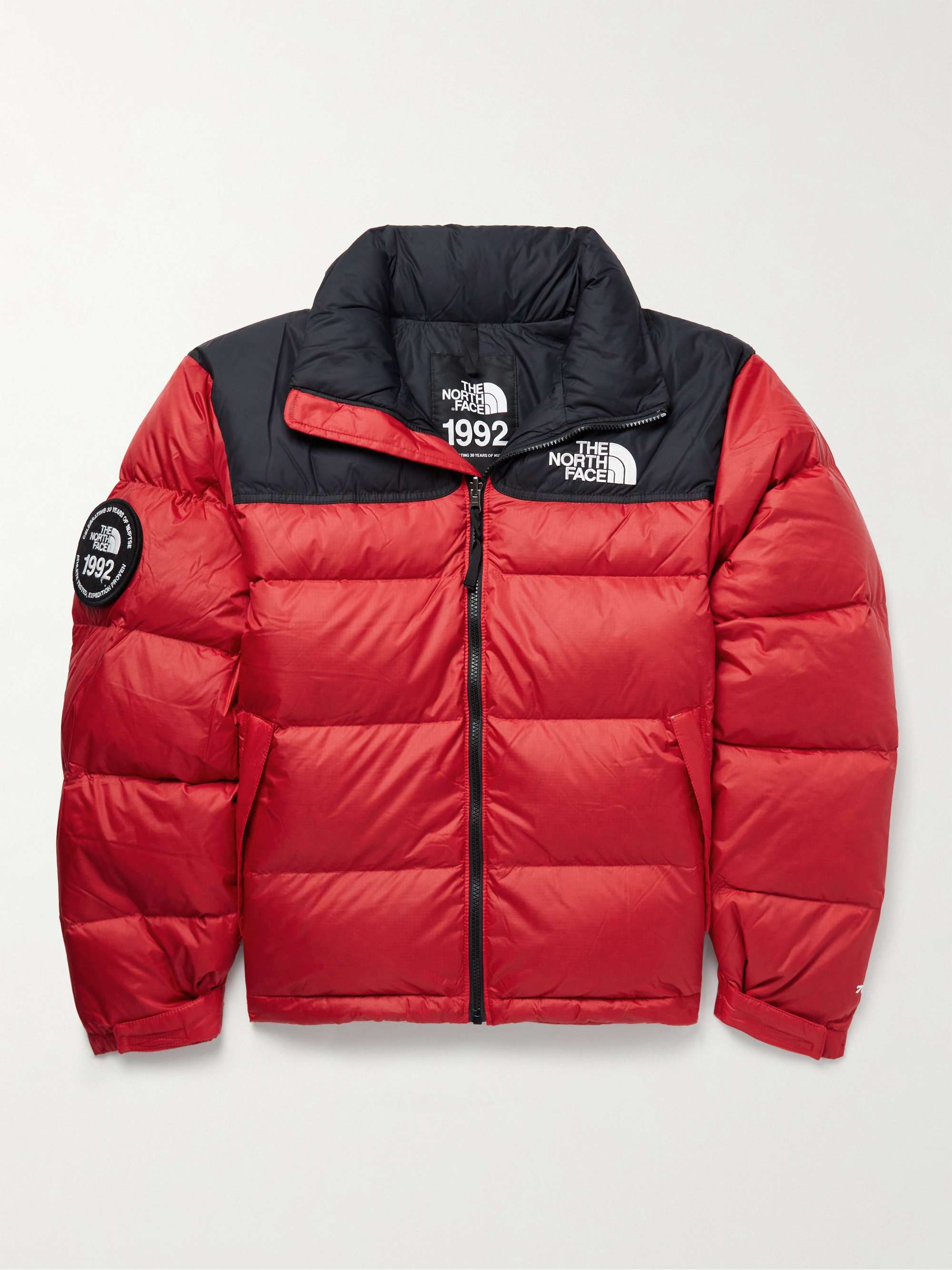 THE NORTH FACE 92 Retro Anniversary Nuptse Shell-Trimmed Ripstop Down  Jacket | MR PORTER
