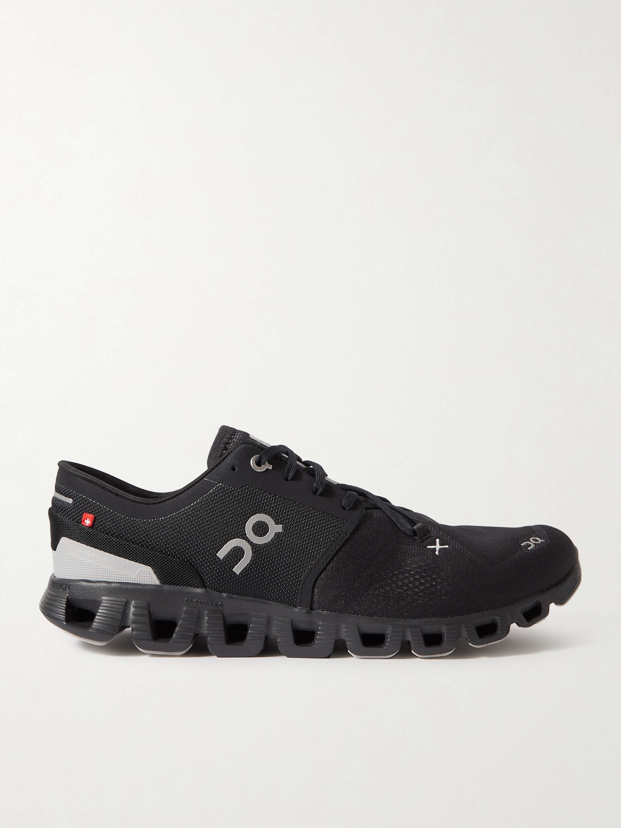 ON Cloud X3 Rubber-Trimmed Mesh Running Sneakers for Men | MR PORTER