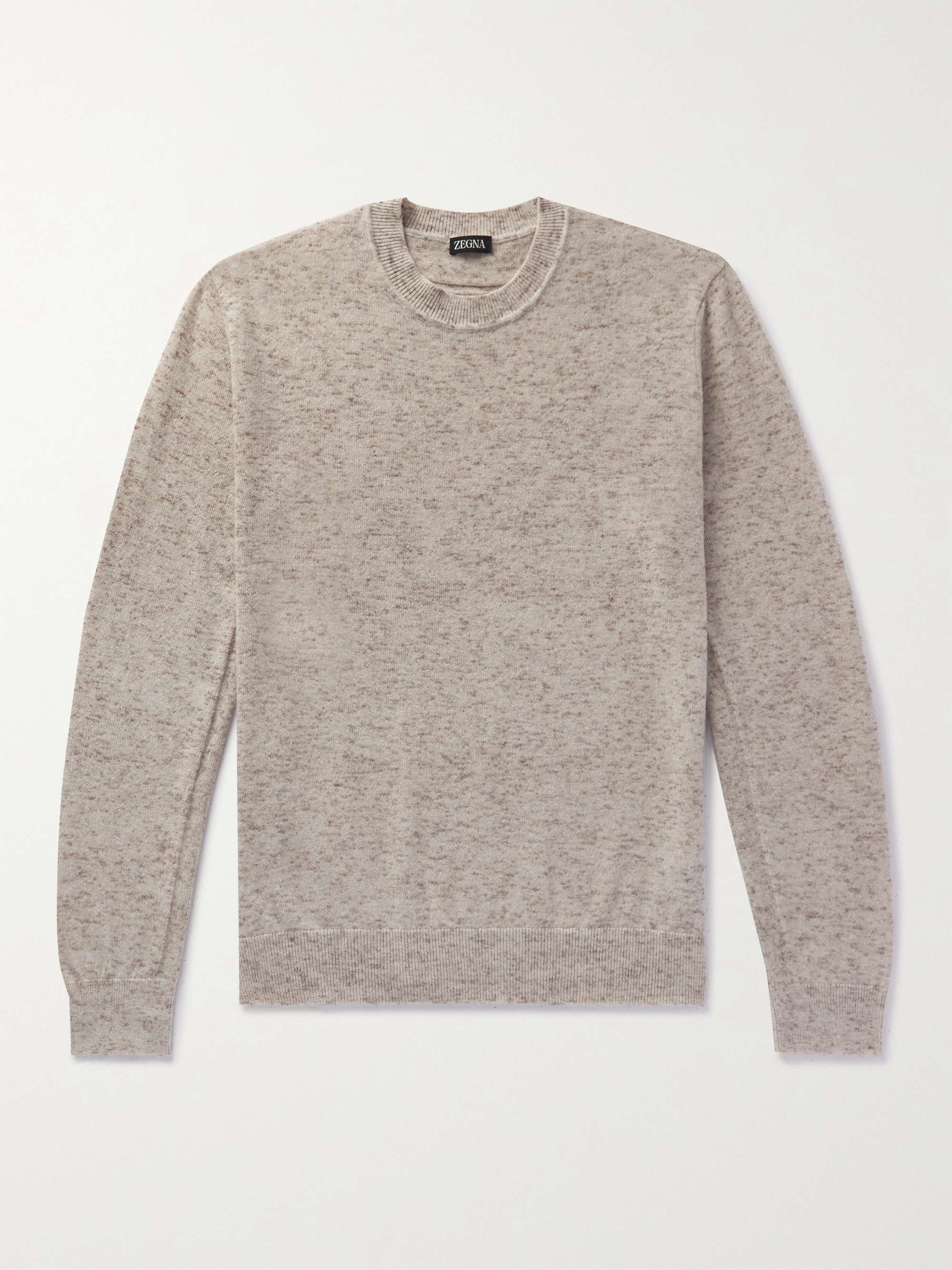 ZEGNA Cashmere-Blend Sweater for Men | MR PORTER