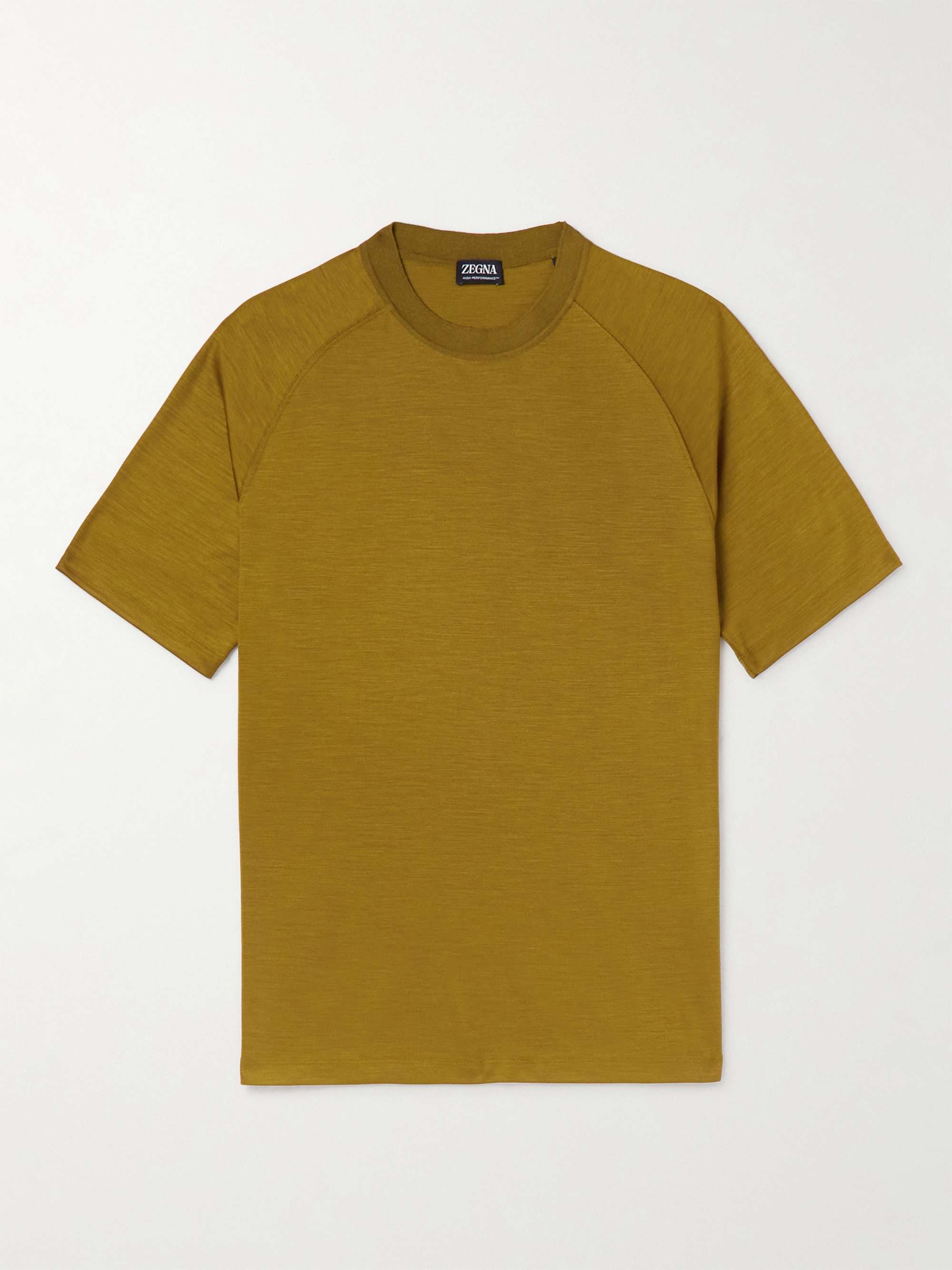 T-shirt in lana ZEGNA da uomo | MR PORTER