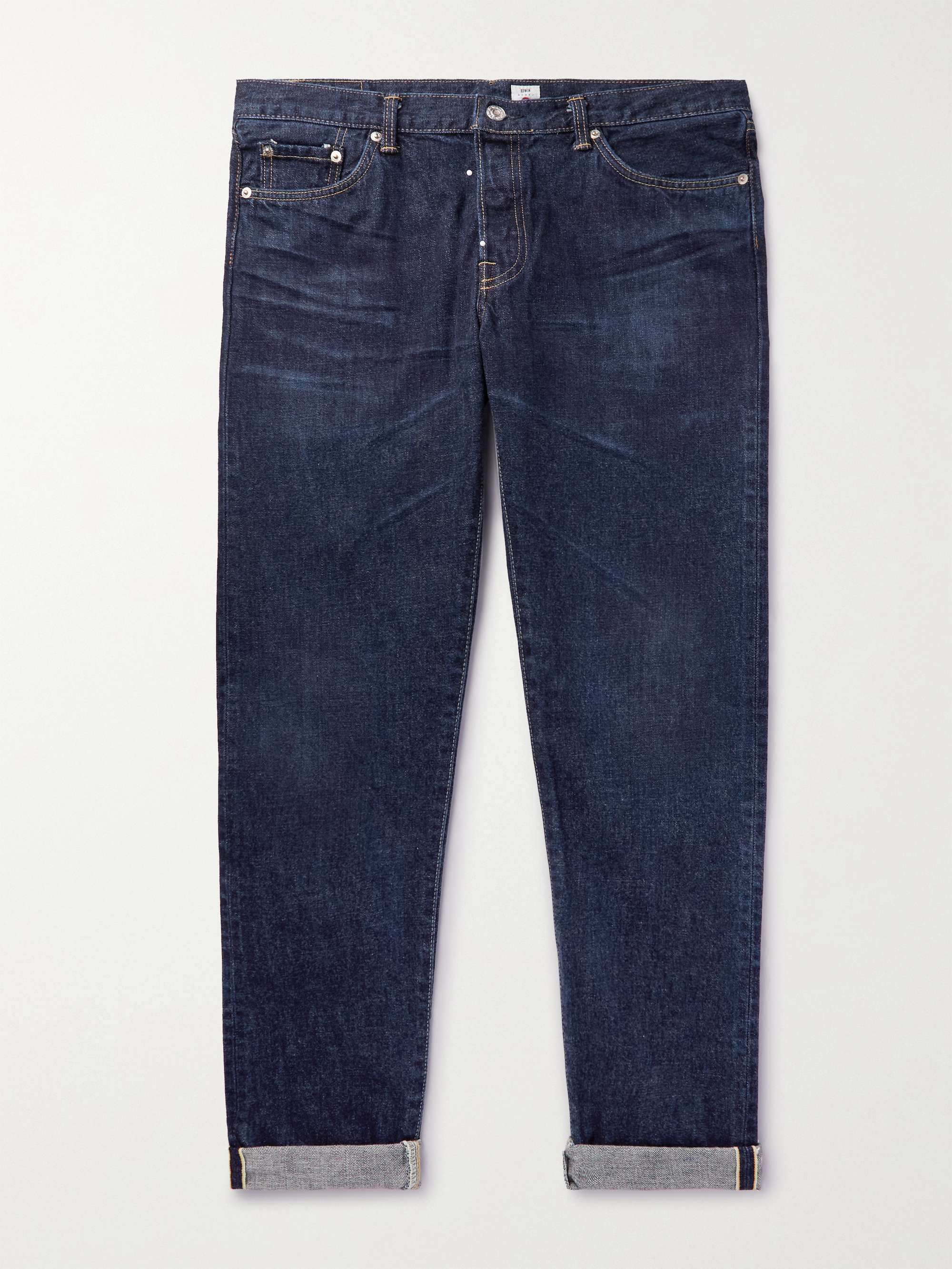 EDWIN Straight-Leg Selvedge Jeans for Men | MR PORTER