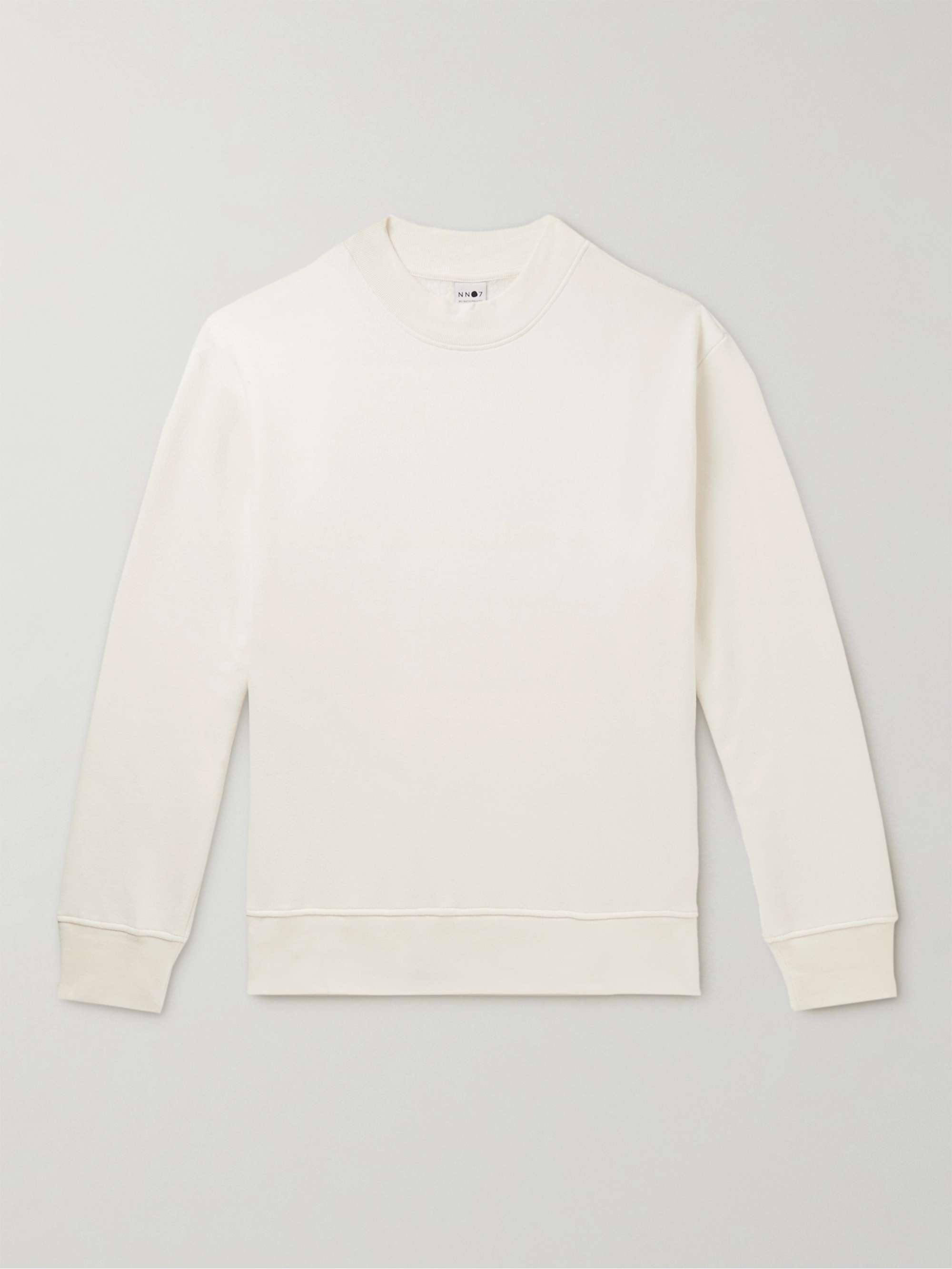 NN07 Cotton-Blend Jersey Mock-Neck Sweatshirt for Men | MR PORTER