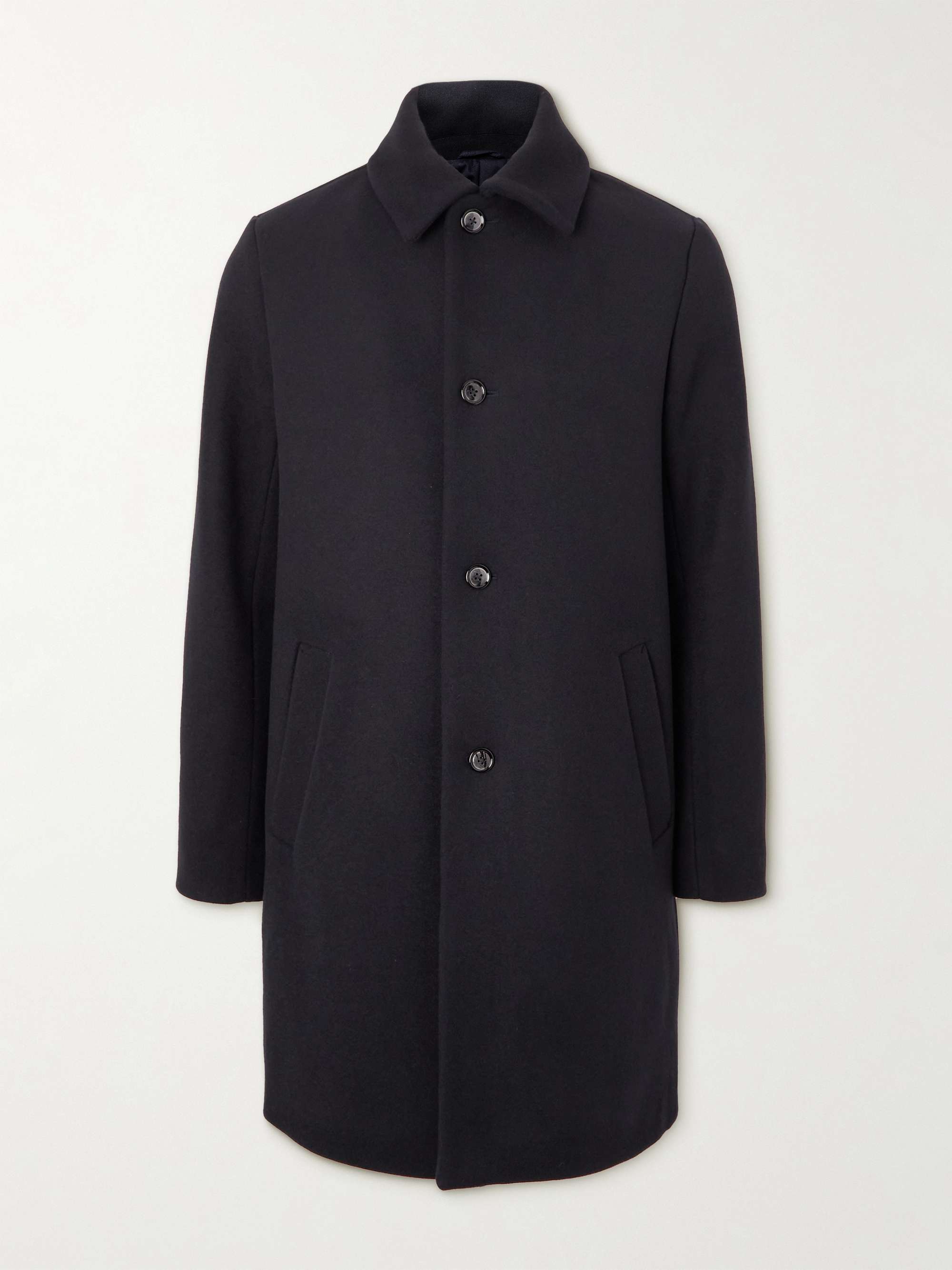 NN07 Beau 8268 Padded Brushed Wool-Blend Coat for Men | MR PORTER