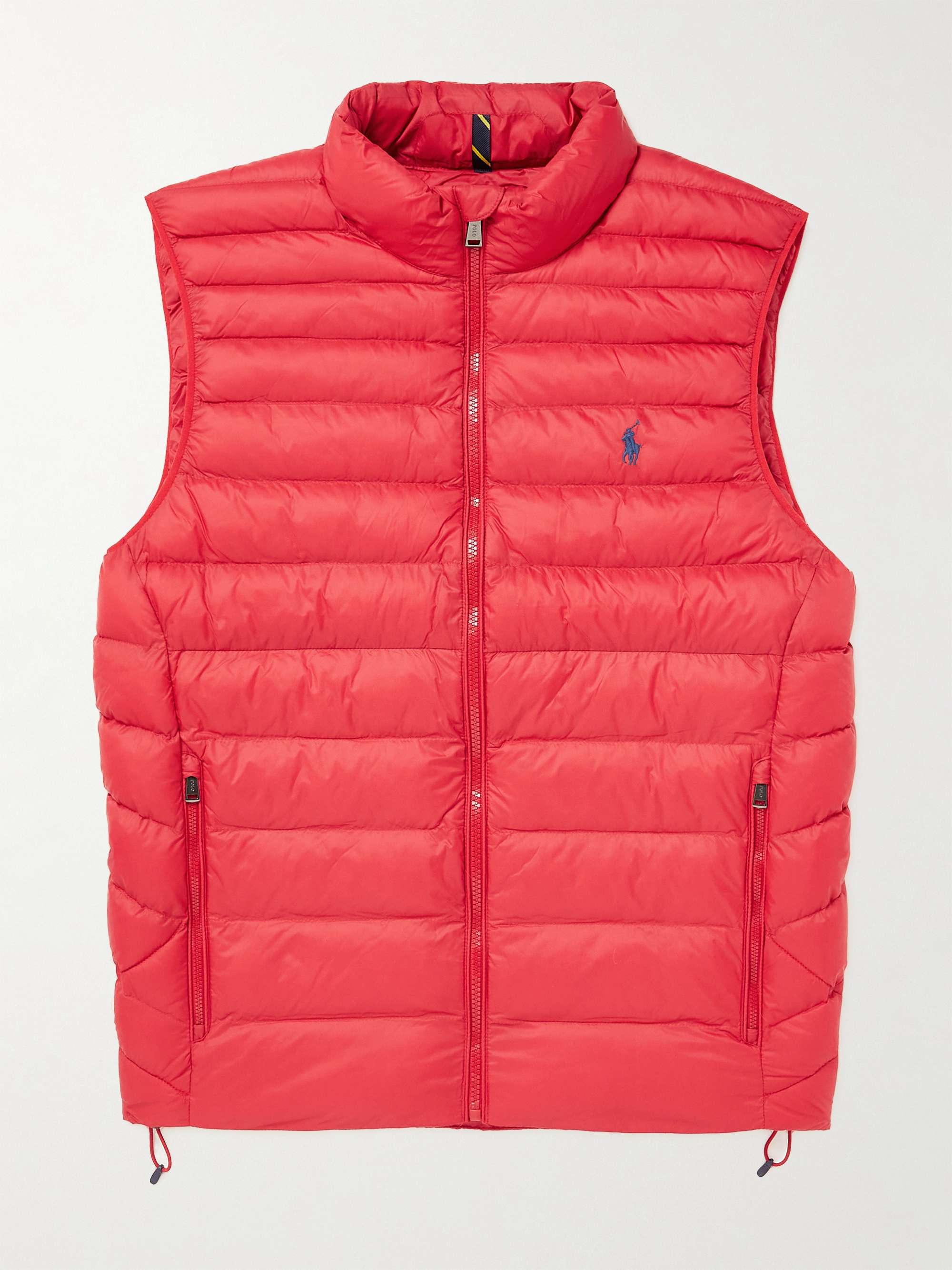 POLO RALPH LAUREN Terra Logo-Embroidered Quilted Padded Recycled-Shell  Gillet | MR PORTER