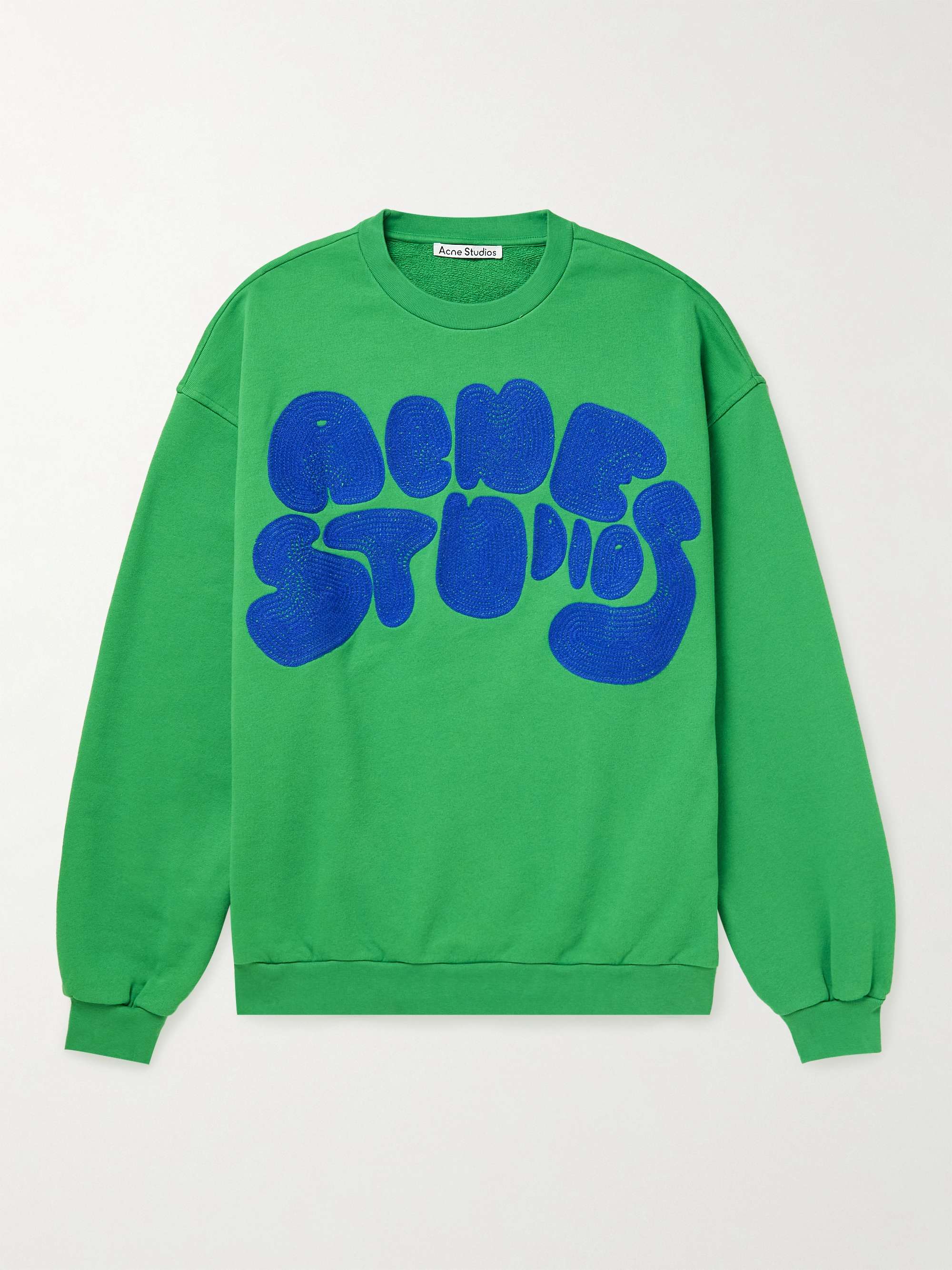 ACNE STUDIOS Organic Cotton-Jersey Sweatshirt for Men | MR PORTER