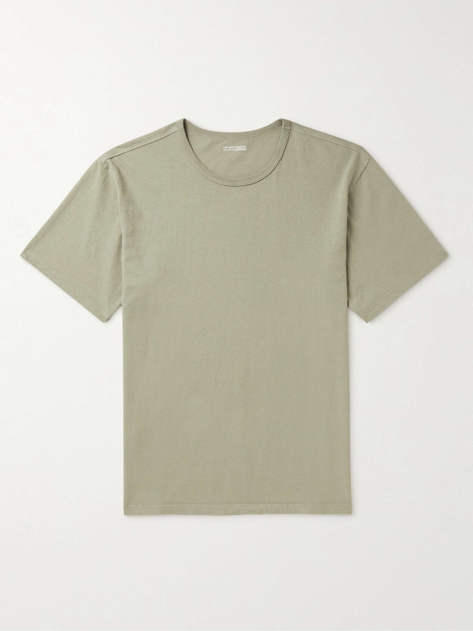 Beige Cotton-Jersey T-Shirt | LADY WHITE CO | MR PORTER