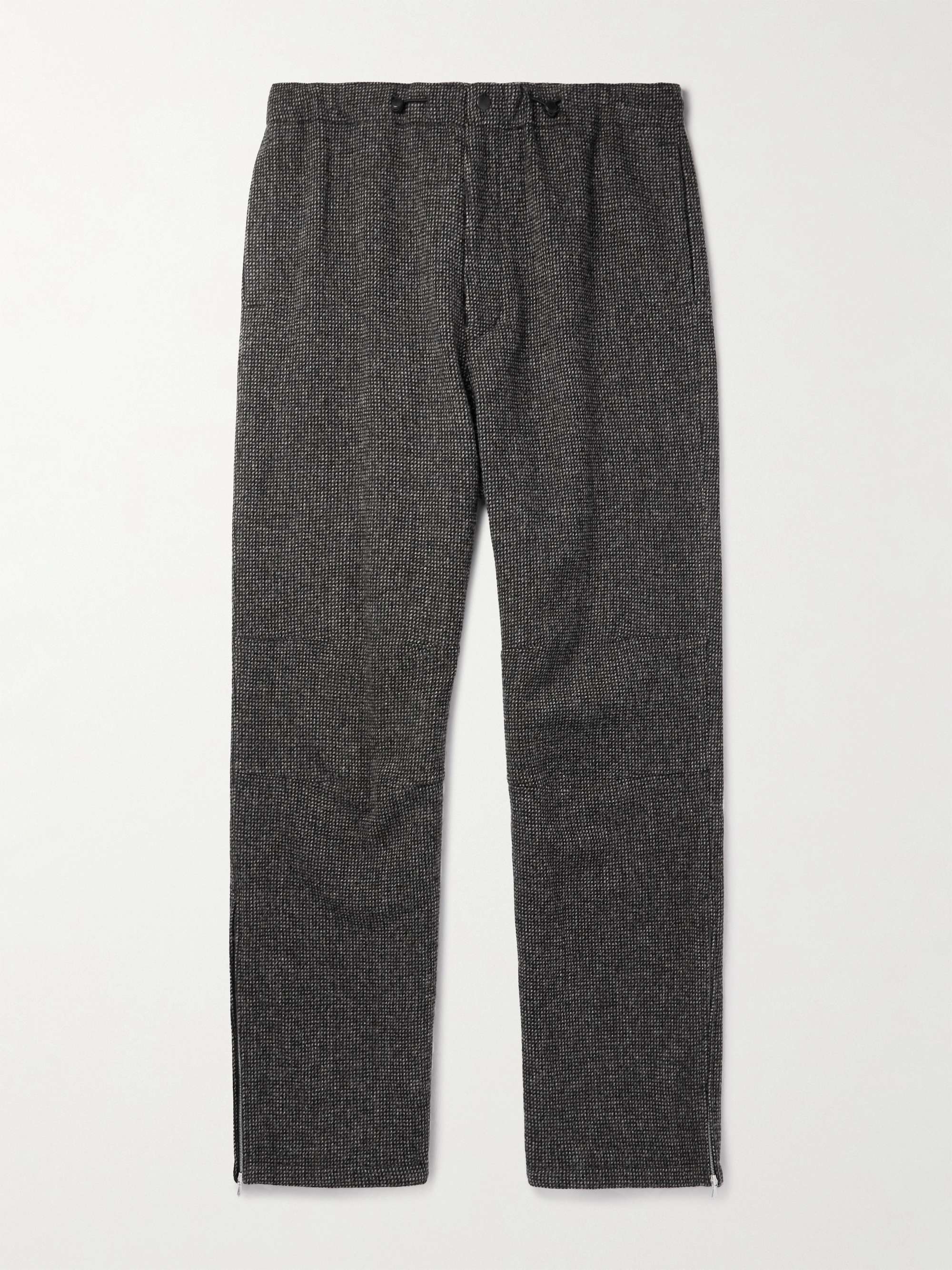AURALEE Straight-Leg Wool-Tweed Trousers for Men | MR PORTER