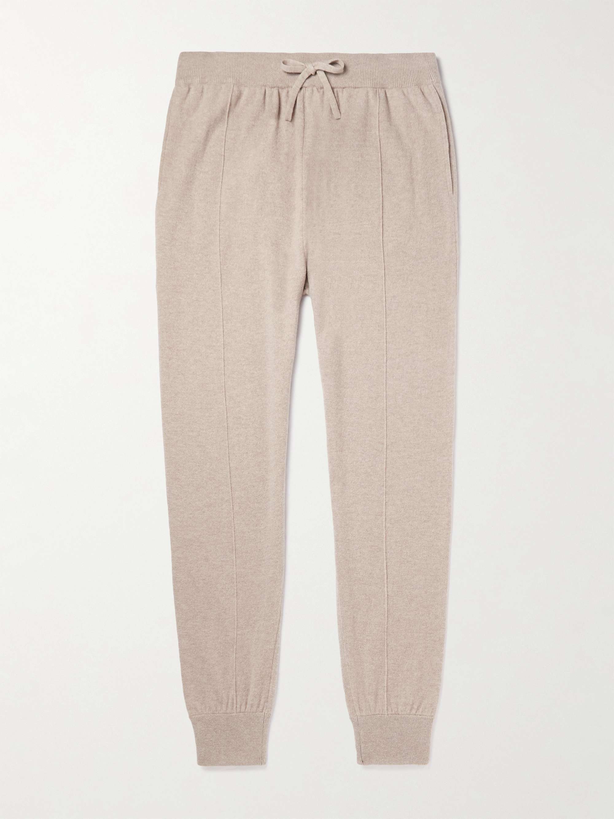 MR P. Tapered Pintucked Wool and Cashmere-Blend Sweatpants for Men | MR  PORTER