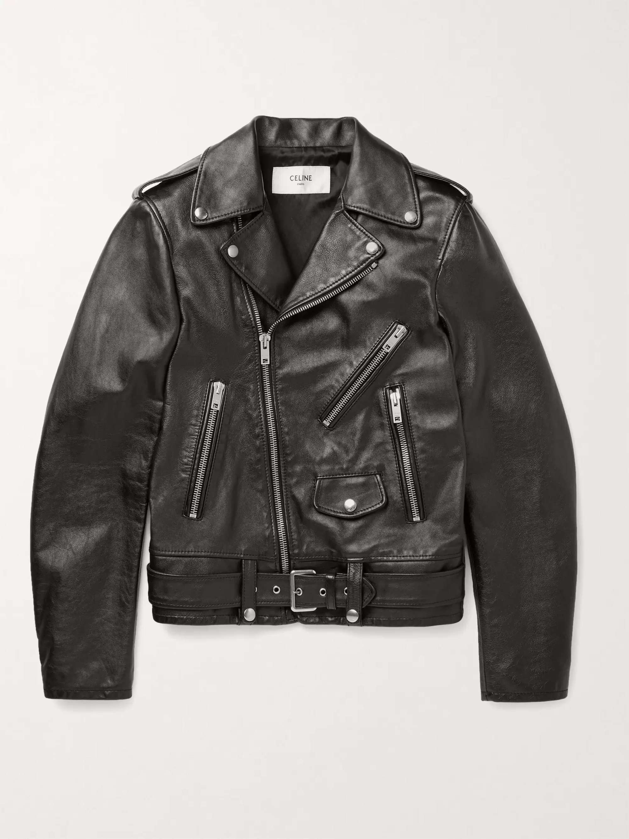 CELINE HOMME Leather Jacket for Men | MR PORTER